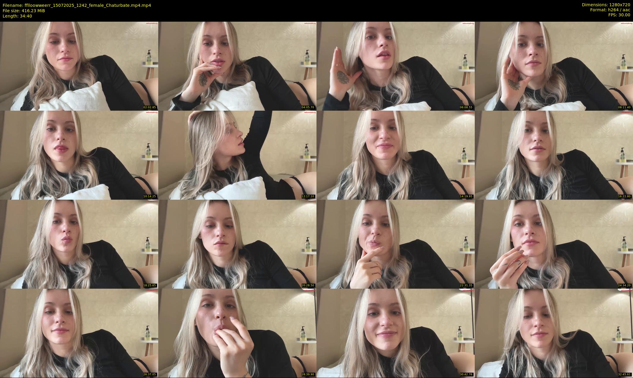 fflloowweerr — 35 minute Chaturbate couple cam show recording, 720p, Jul 15, 2025