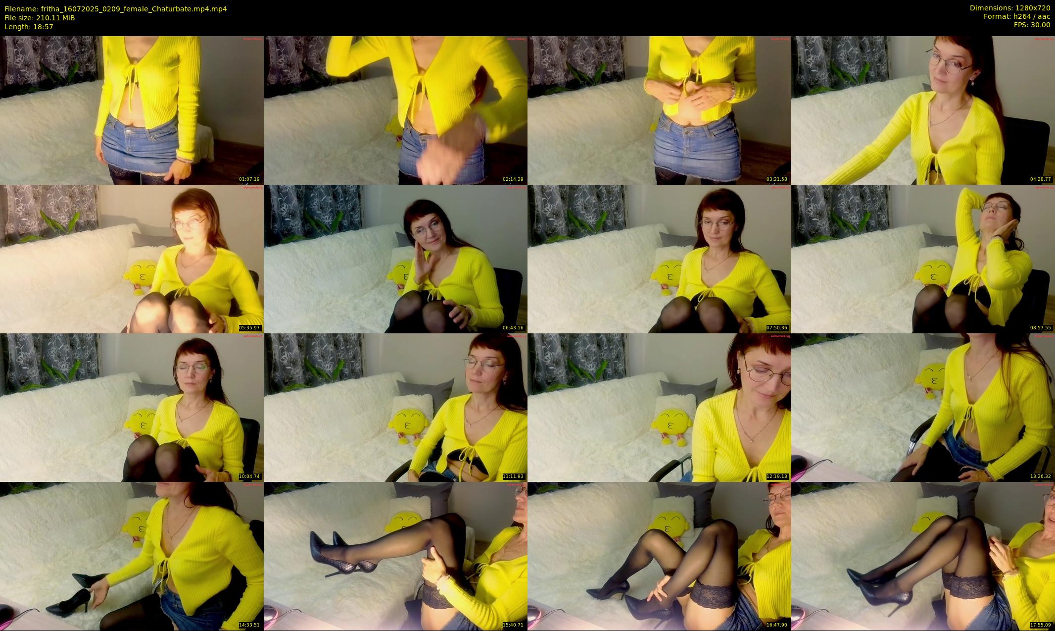 fritha — 19 minute Chaturbate female cam show recording, 720p, Jul 16, 2025