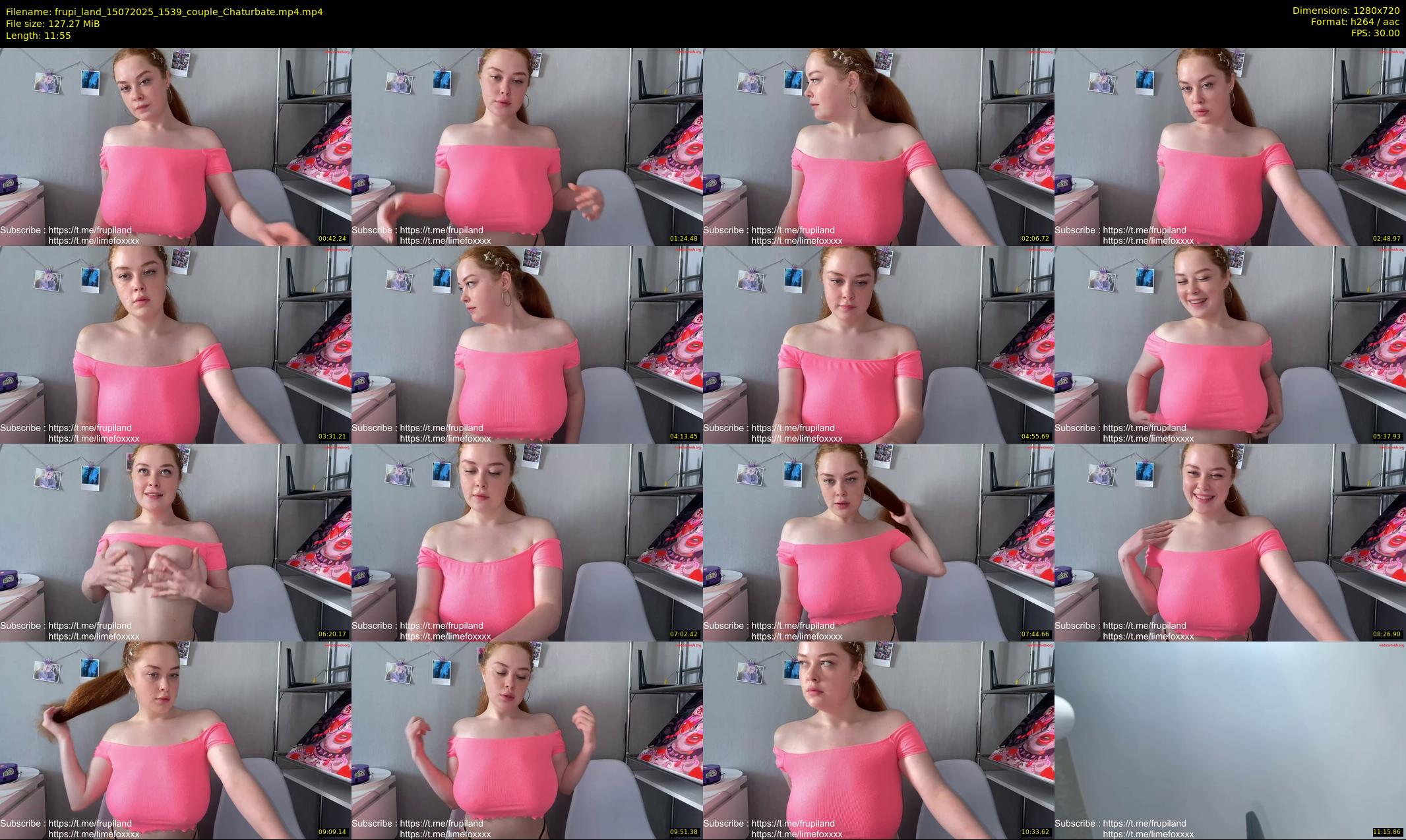 frupi_land — 12 minute Chaturbate couple cam show recording, 720p, Jul 15, 2025
