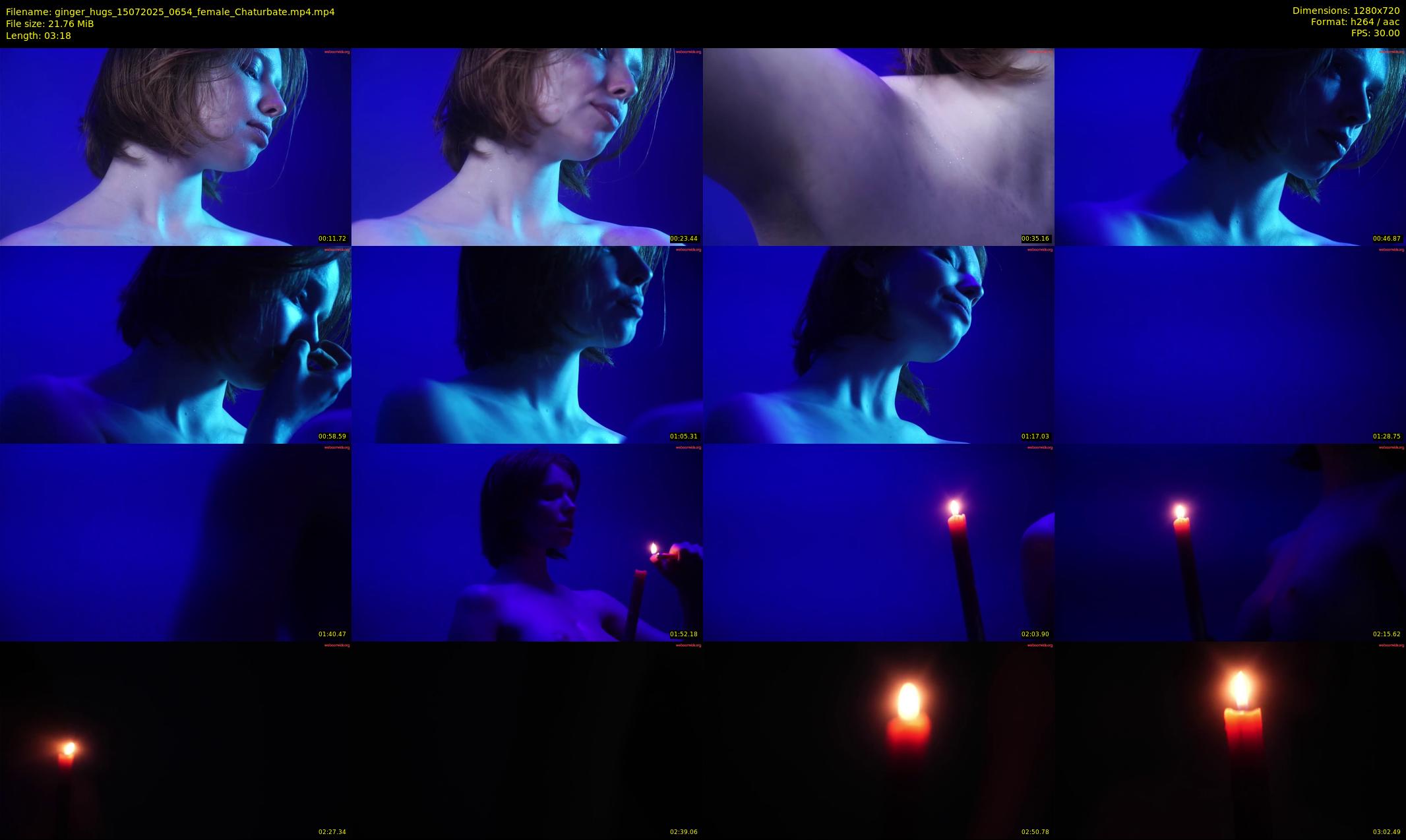 ginger_hugs — 4 minute Chaturbate female cam show recording, 720p, Jul 15, 2025