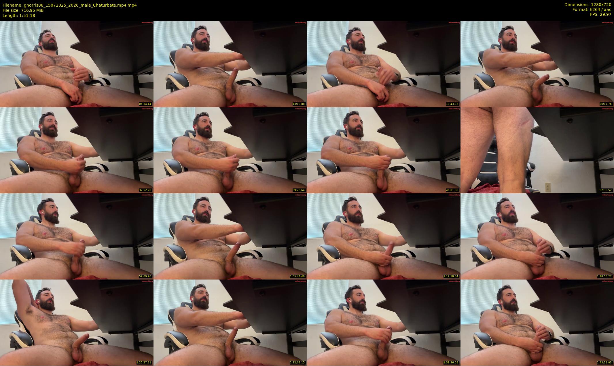 gnorris88 — 112 minute Chaturbate male cam show recording, 720p, Jul 15, 2025