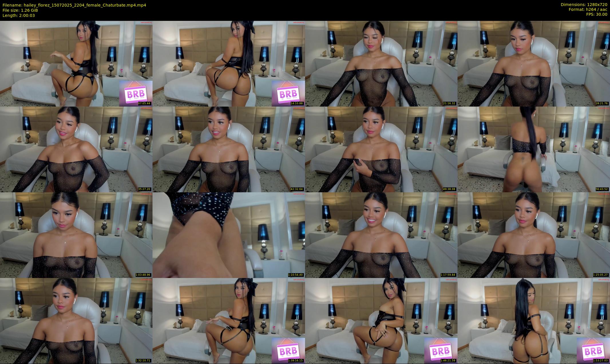 hailey_florez — 121 minute Chaturbate female cam show recording, 720p, Jul 15, 2025
