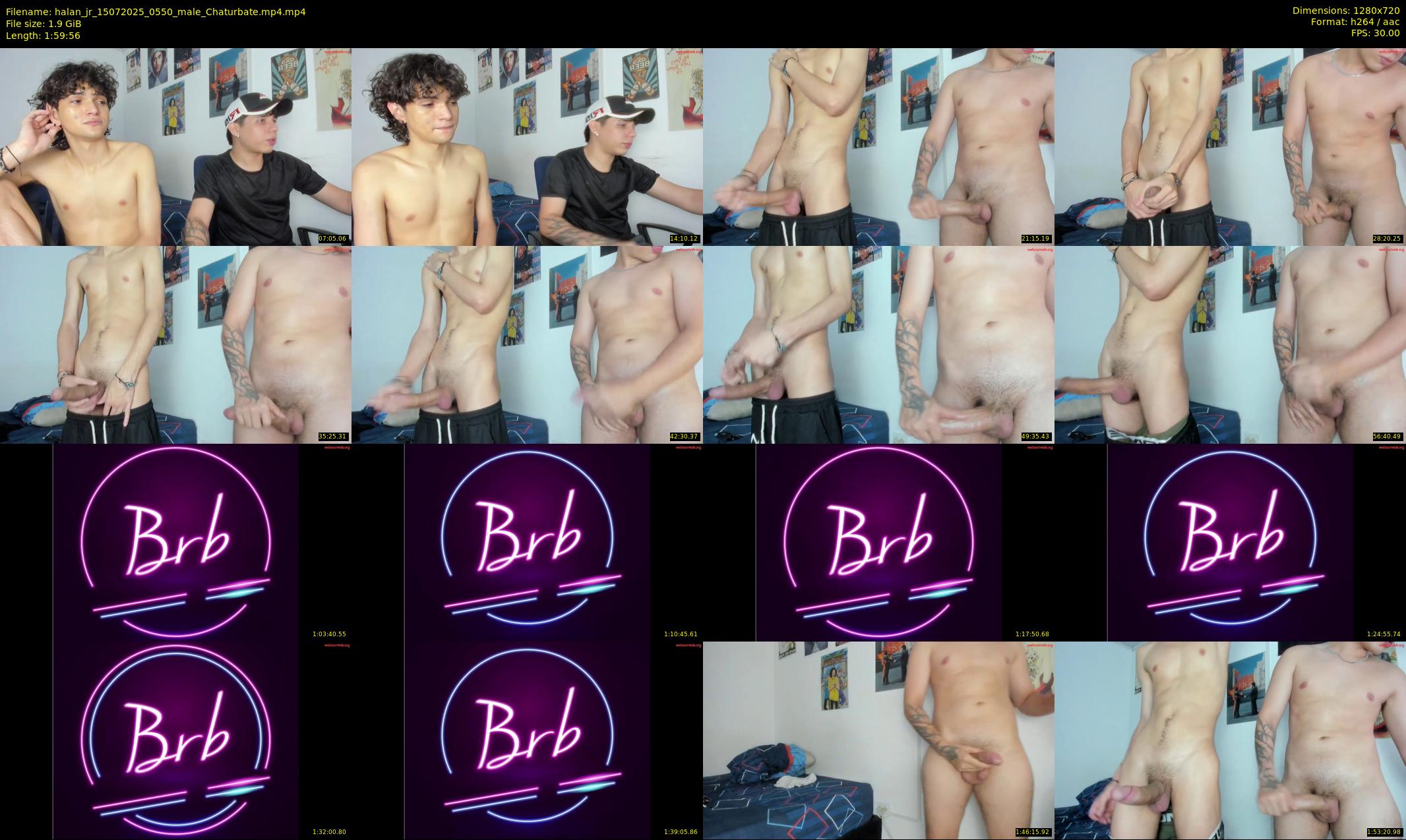 halan_jr — 120 minute Chaturbate male cam show recording, 720p, Jul 15, 2025