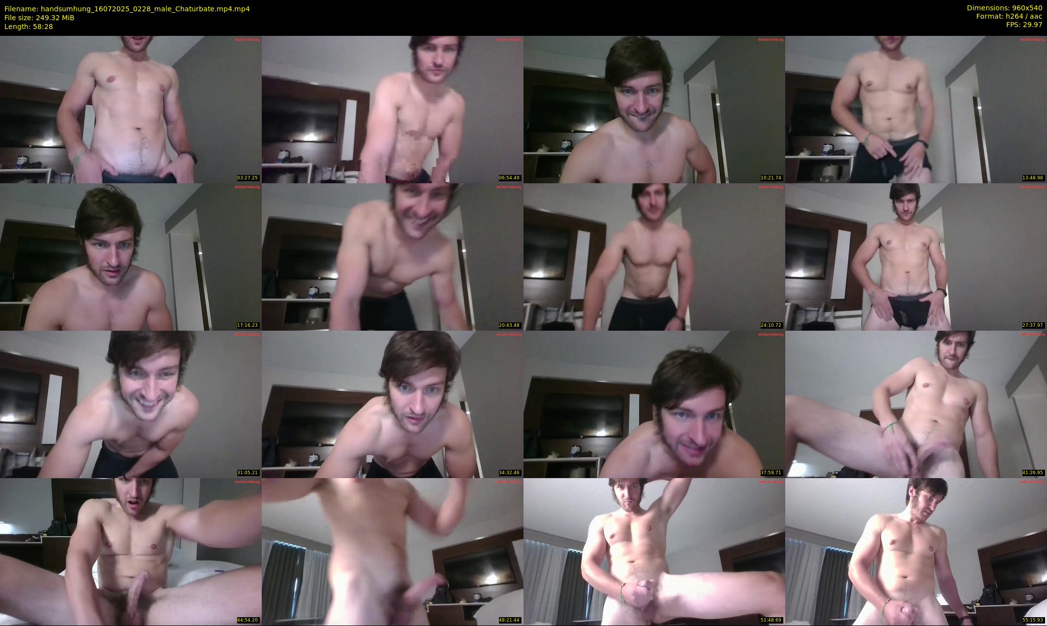 handsumhung — 59 minute Chaturbate male cam show recording, 480p, Jul 16, 2025