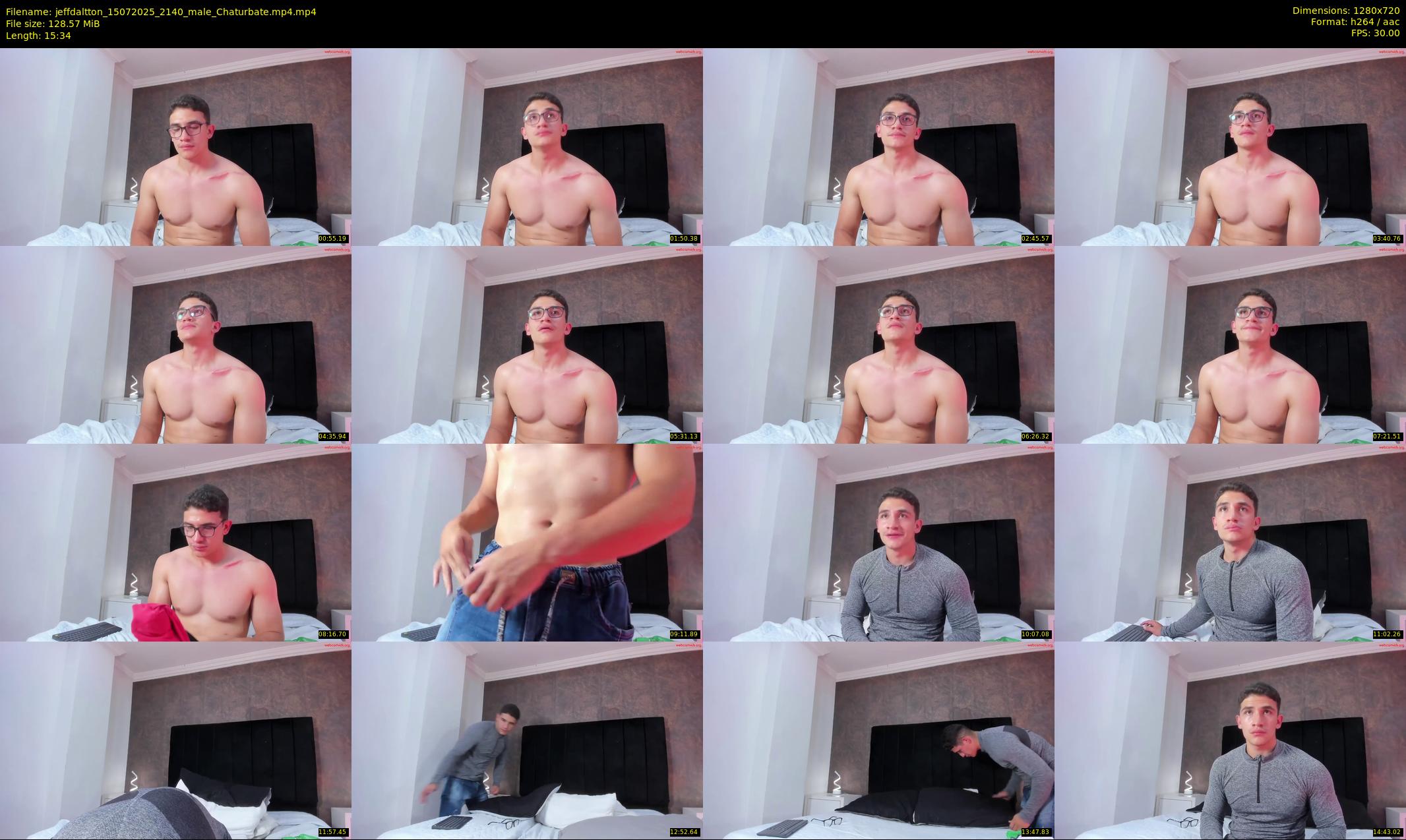 jeffdaltton — 16 minute Chaturbate male cam show recording, 720p, Jul 15, 2025