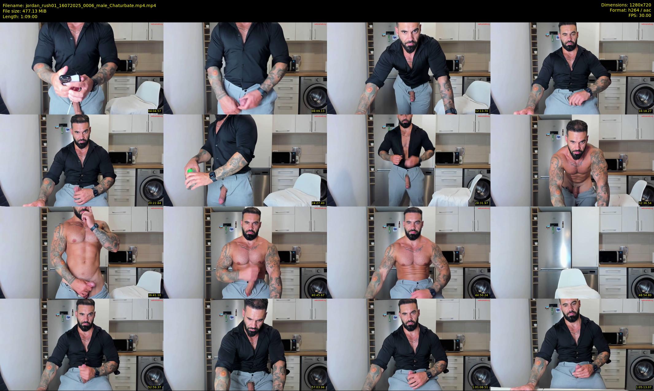 jordan_rush01 — 69 minute Chaturbate male cam show recording, 720p, Jul 16, 2025