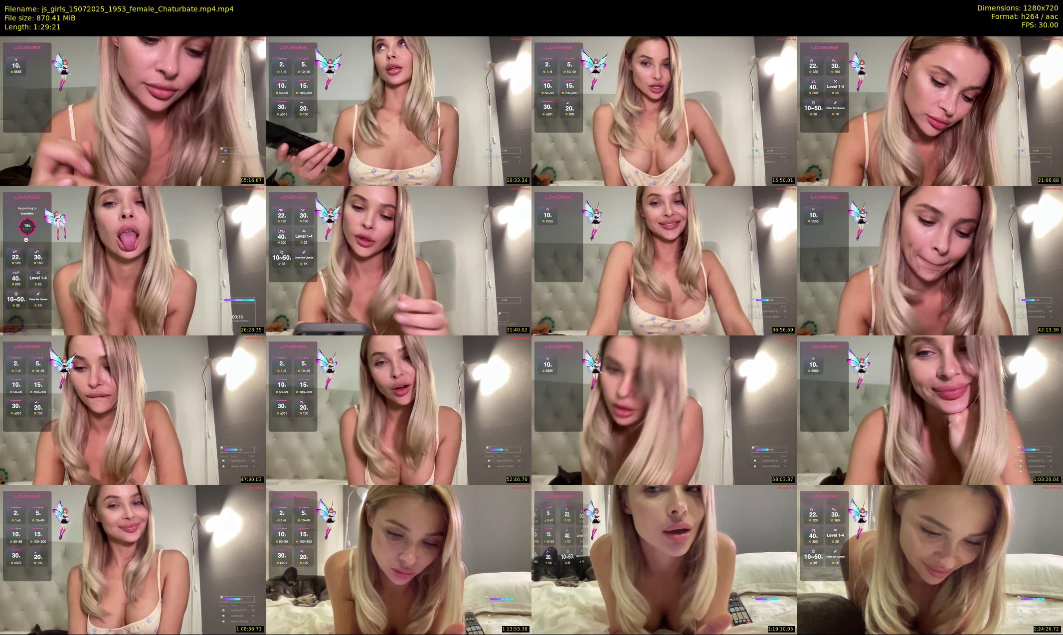 js_girls — 90 minute Chaturbate couple cam show recording, 720p, Jul 15, 2025