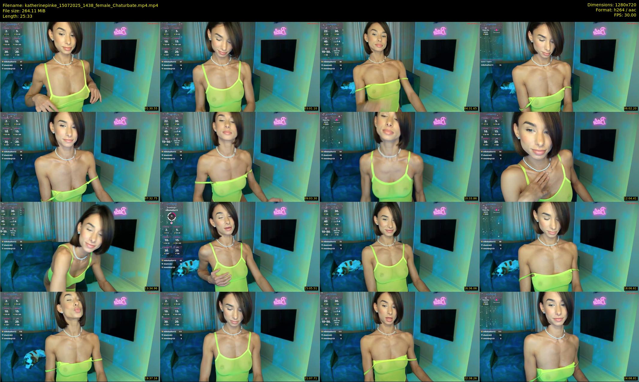 katherinepinke — 26 minute Chaturbate female cam show recording, 720p, Jul 15, 2025