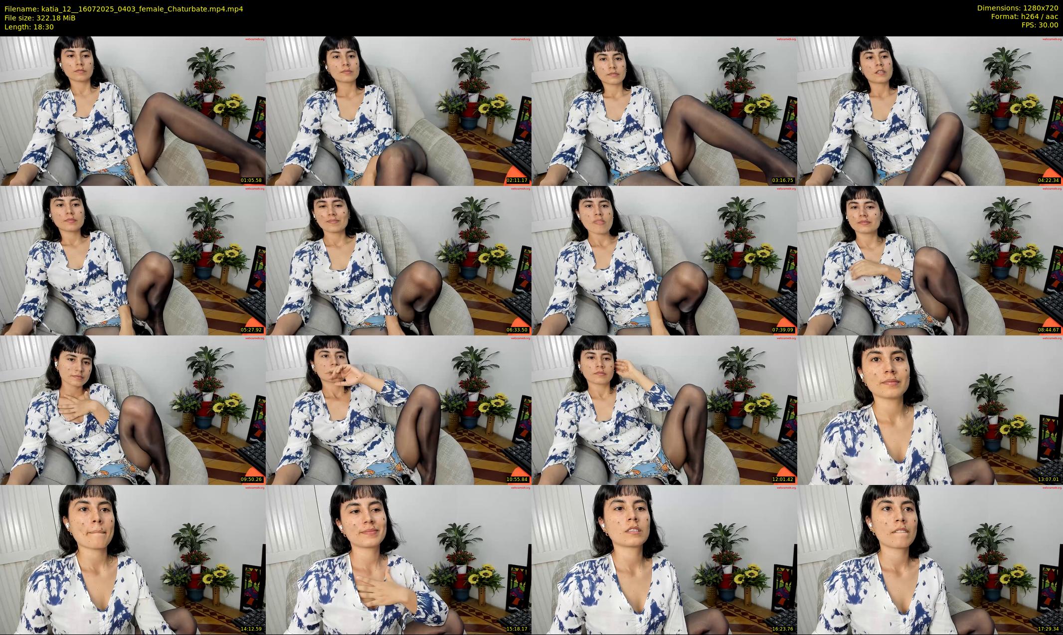 katia_12_ — 19 minute Chaturbate female cam show recording, 720p, Jul 16, 2025