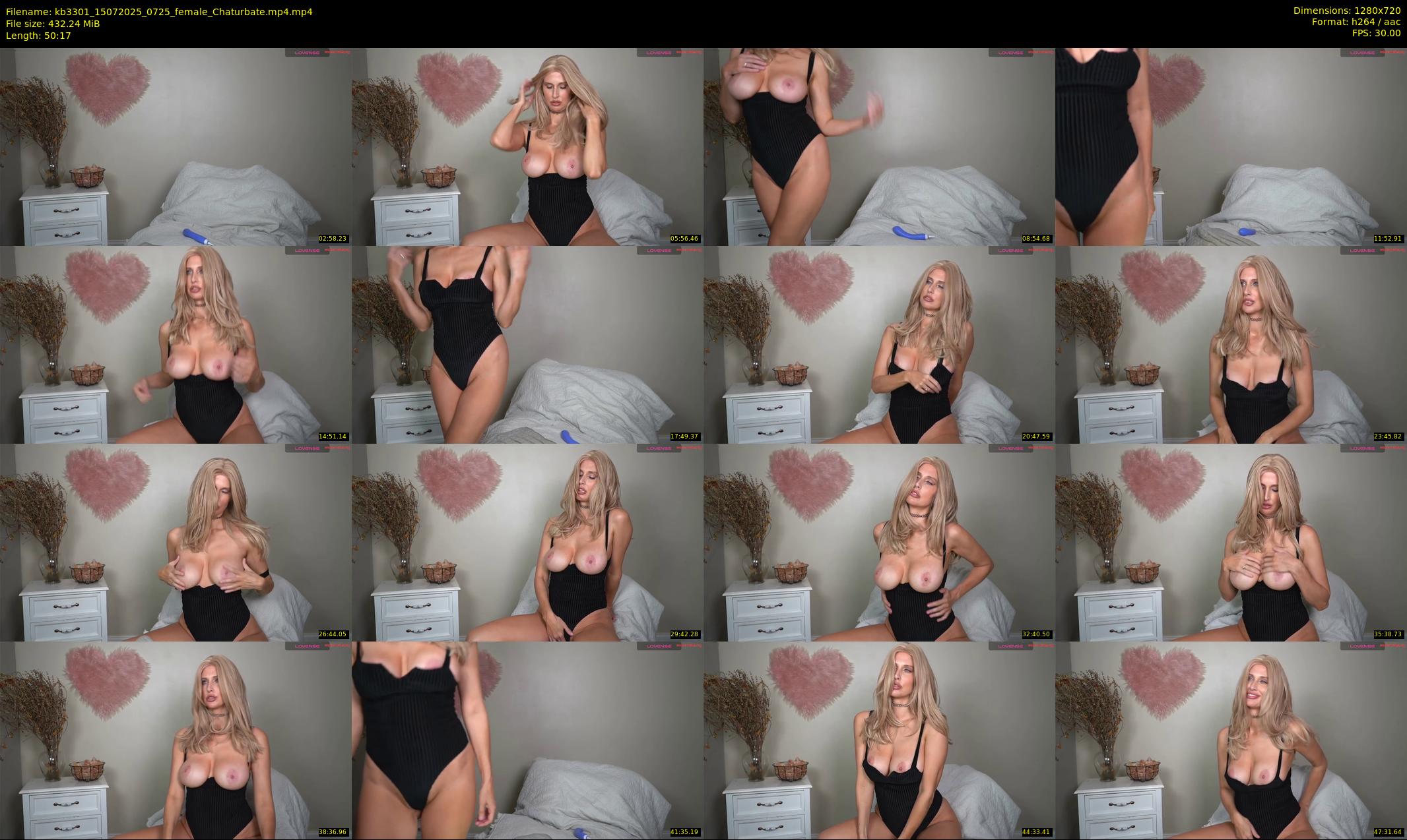 kb3301 — 51 minute Chaturbate couple cam show recording, 720p, Jul 15, 2025
