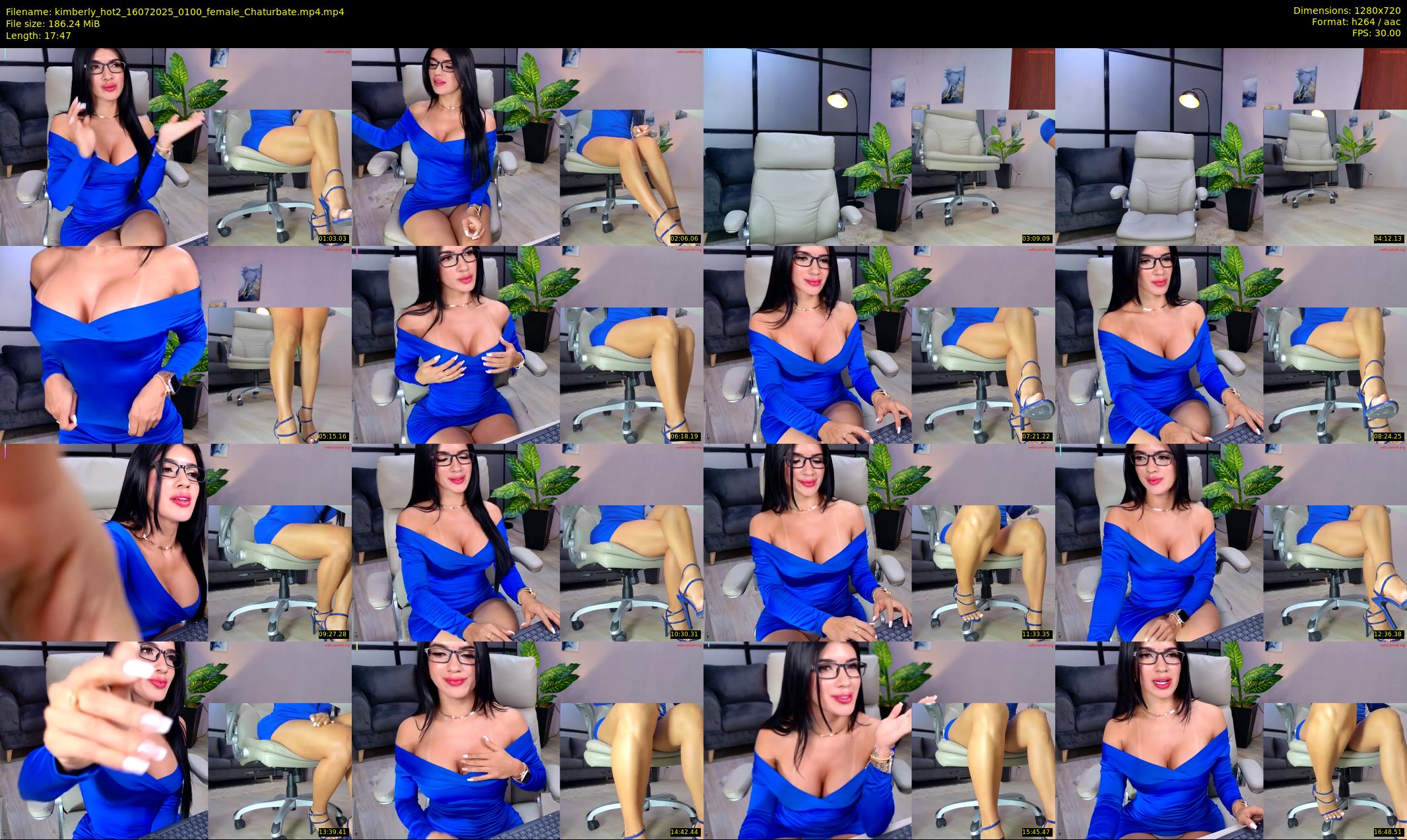 kimberly_hot2 — 18 minute Chaturbate female cam show recording, 720p, Jul 16, 2025