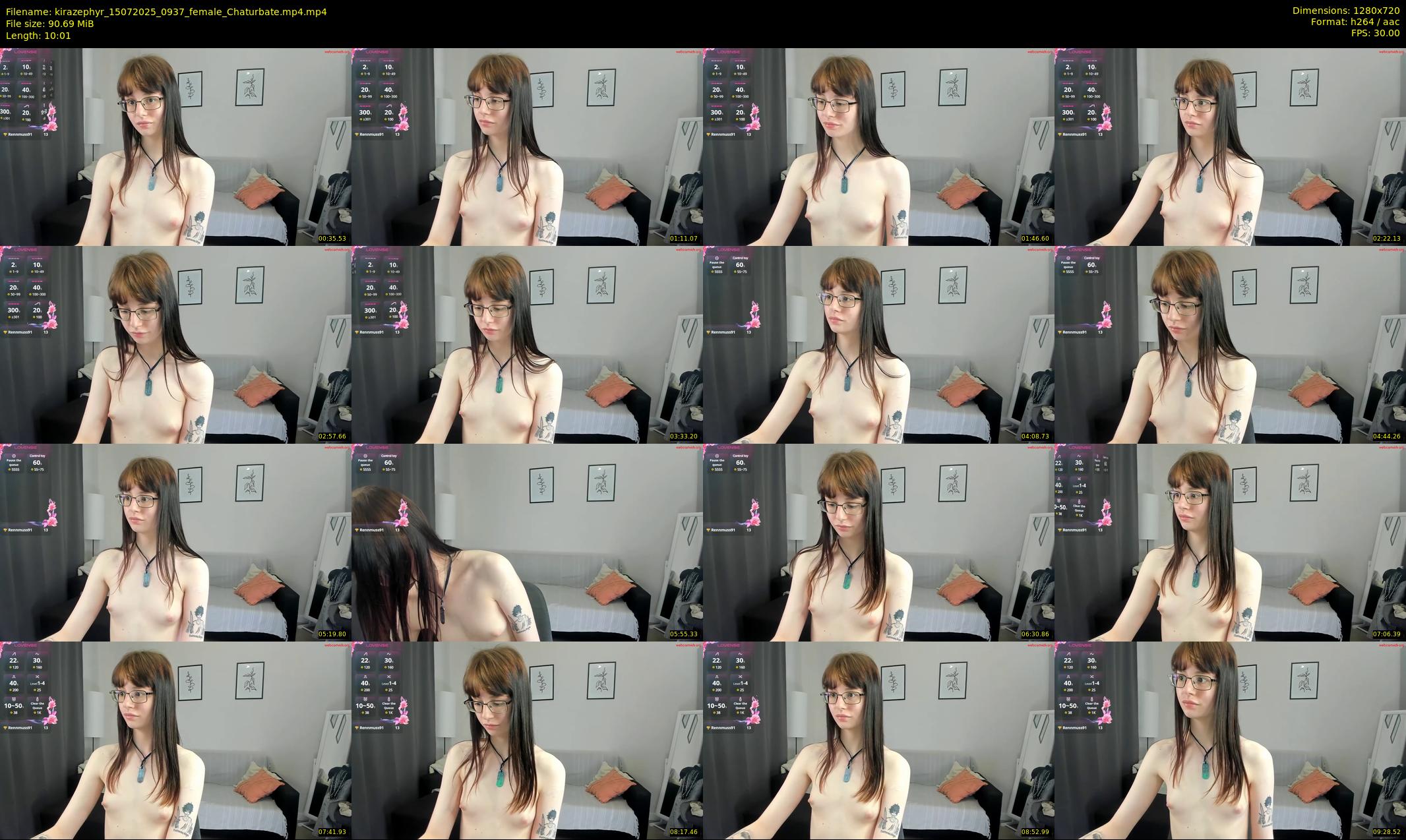 kirazephyr — 11 minute Chaturbate female cam show recording, 720p, Jul 15, 2025