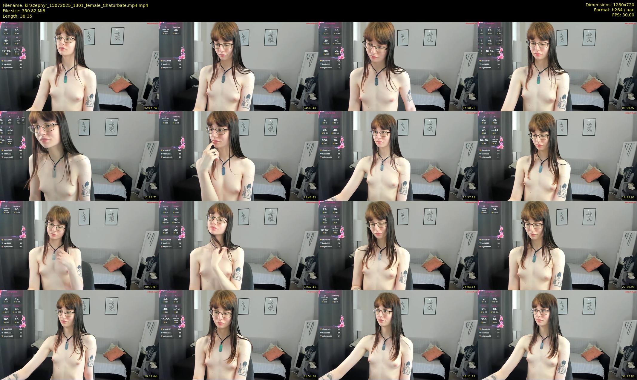 kirazephyr — 39 minute Chaturbate female cam show recording, 720p, Jul 15, 2025