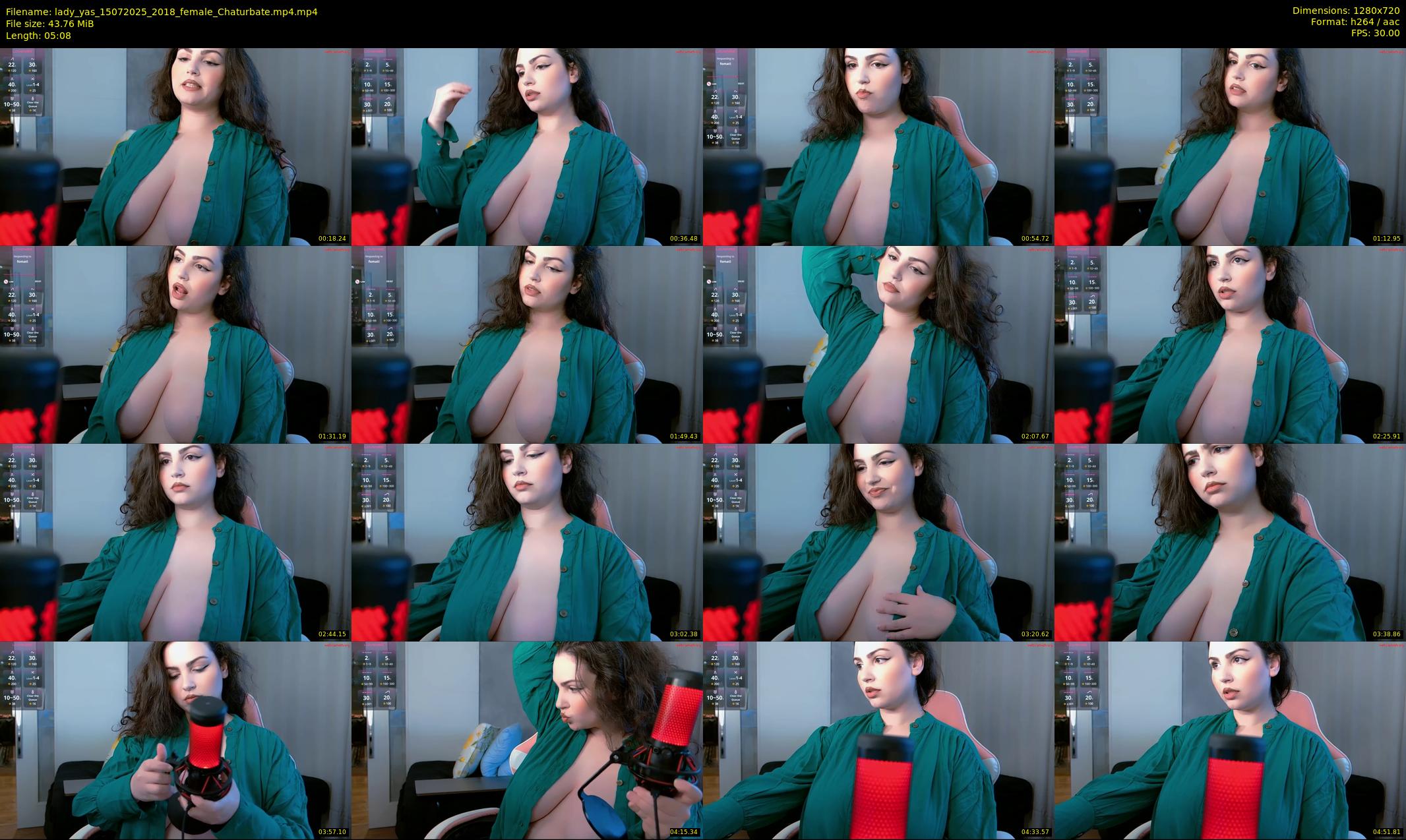 lady_yas — 6 minute Chaturbate female cam show recording, 720p, Jul 15, 2025