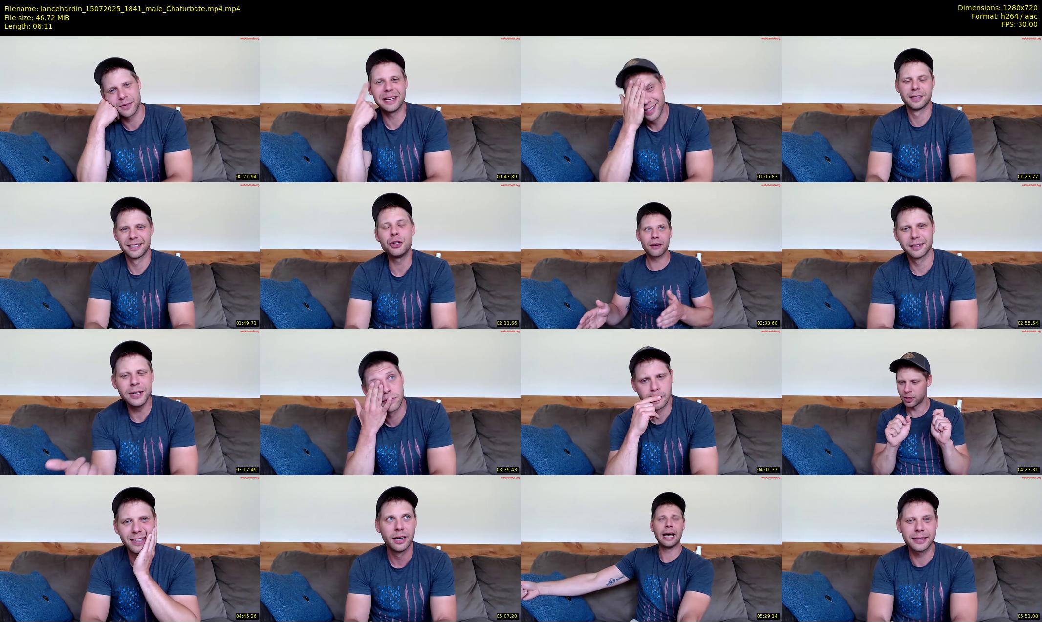 lancehardin — 7 minute Chaturbate male cam show recording, 720p, Jul 15, 2025