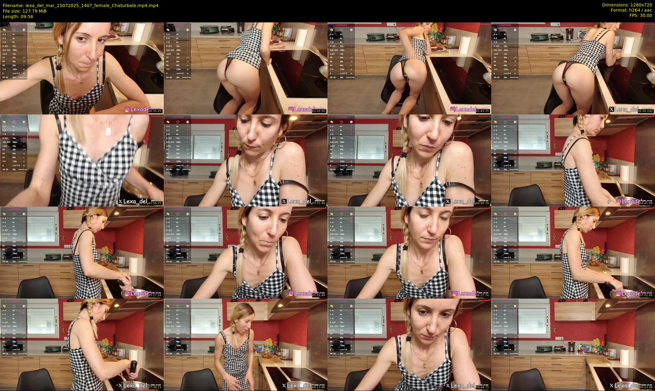 lexa_del_mar — 10 minute Chaturbate female cam show recording, 720p, Jul 15, 2025