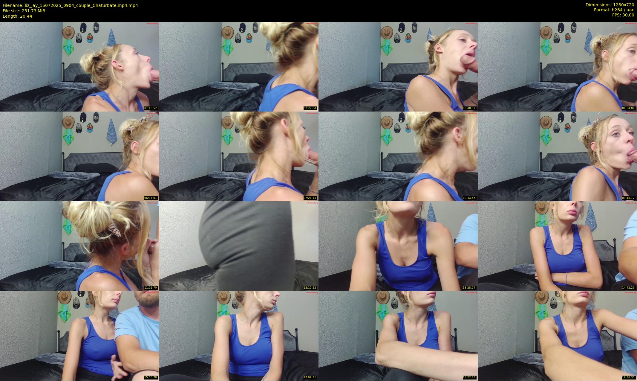liz_jay — 21 minute Chaturbate couple cam show recording, 720p, Jul 15, 2025