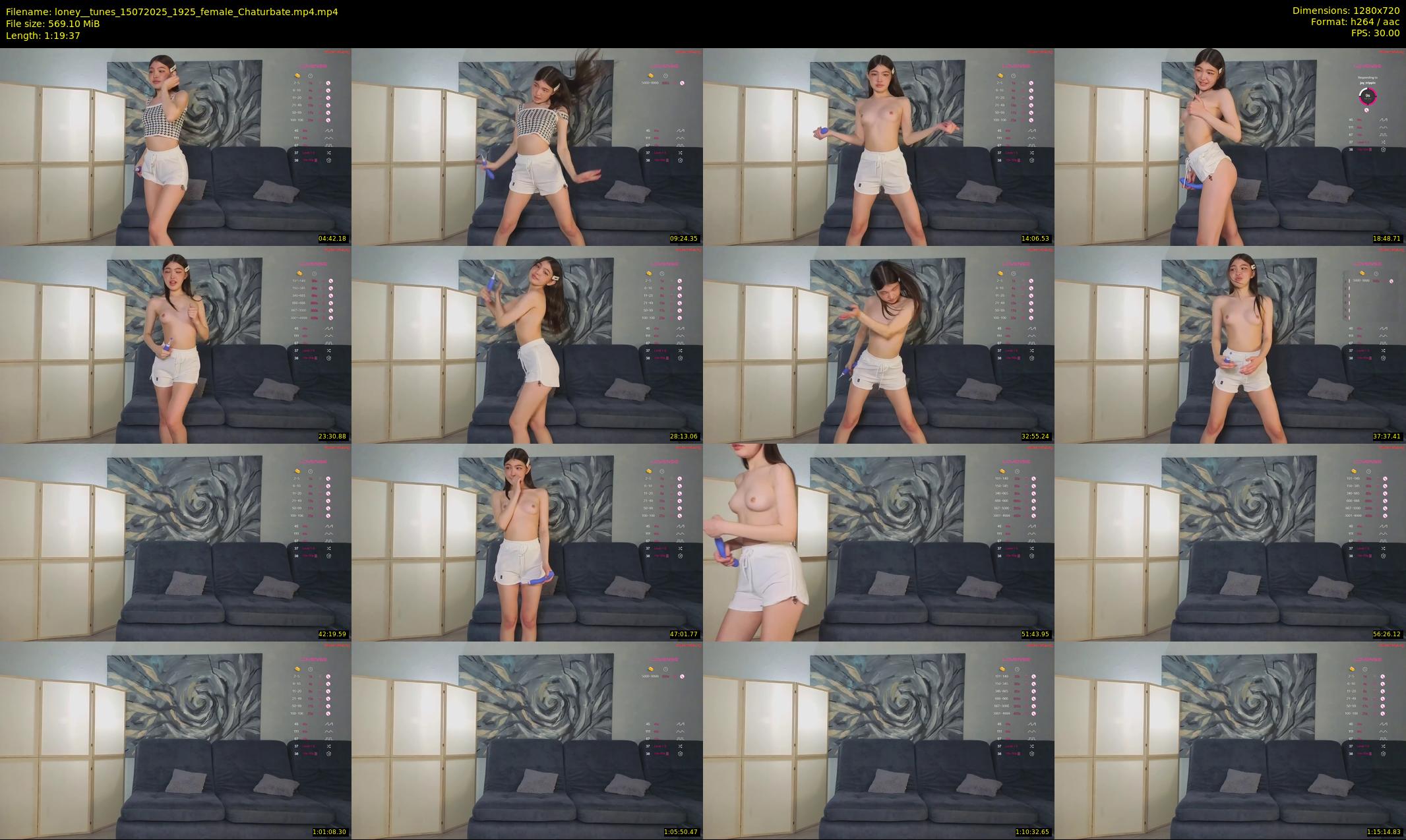 loney__tunes — 80 minute Chaturbate female cam show recording, 720p, Jul 15, 2025