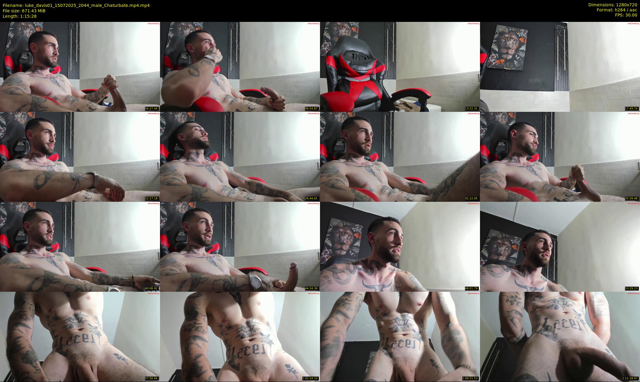 luke_davis01 — 76 minute Chaturbate male cam show recording, 720p, Jul 15, 2025