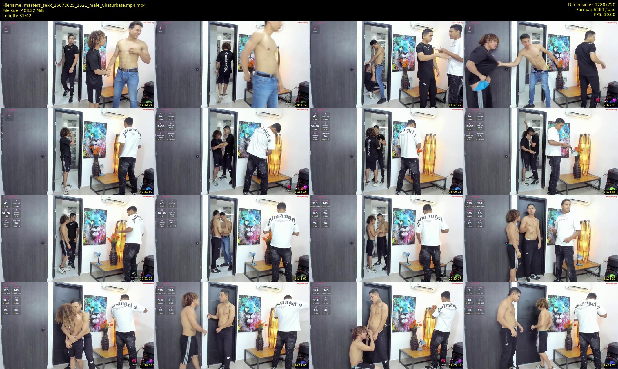 masters_sexx — 32 minute Chaturbate male cam show recording, 720p, Jul 15, 2025