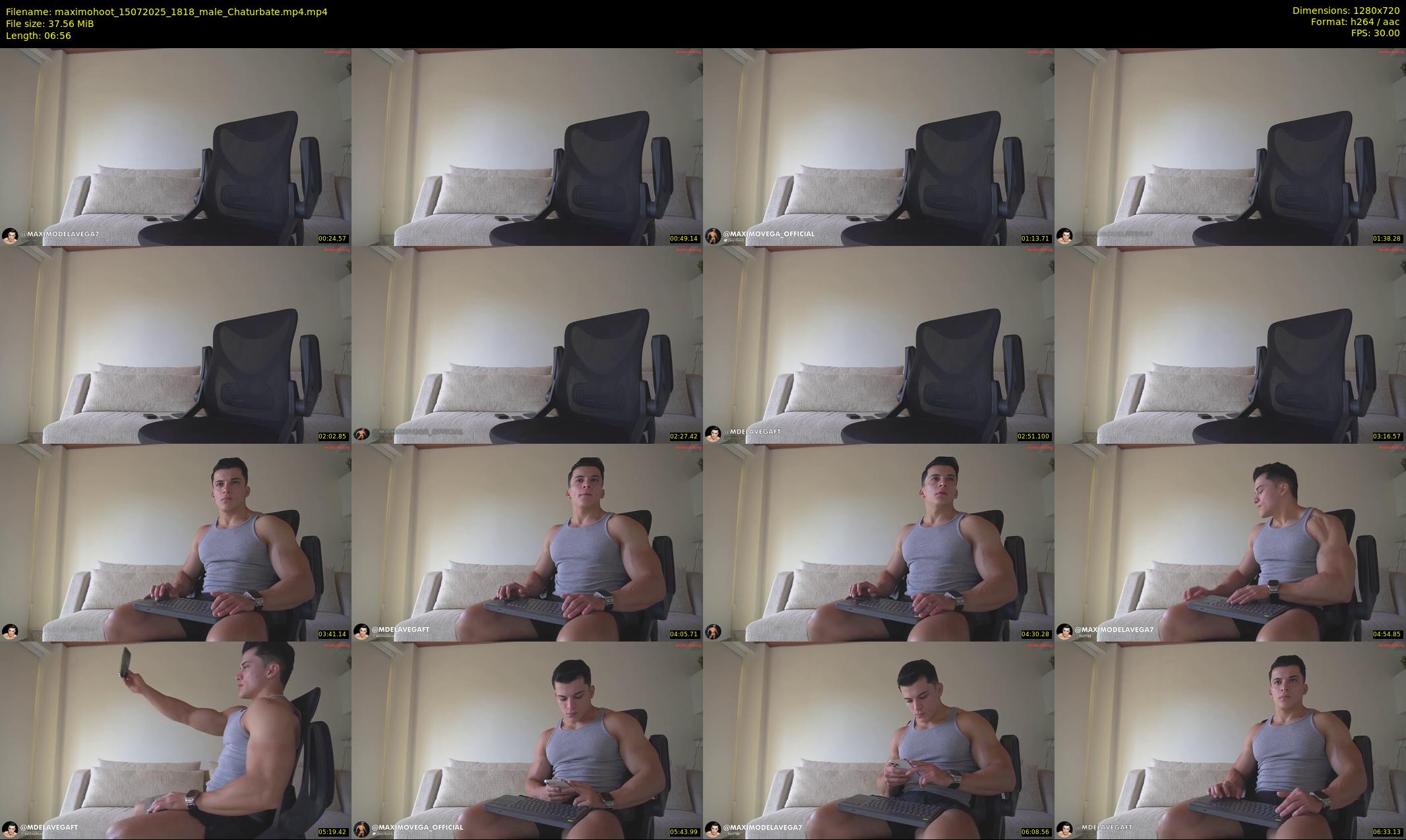 maximohoot — 7 minute Chaturbate male cam show recording, 720p, Jul 15, 2025