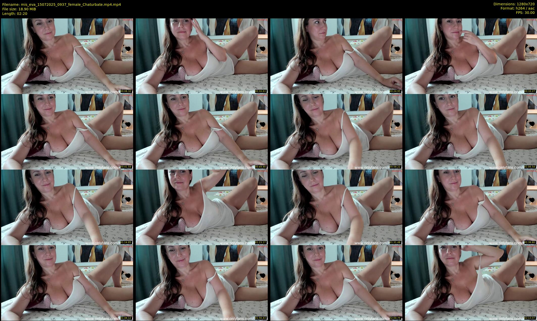 mis_eva — 3 minute Chaturbate female cam show recording, 720p, Jul 15, 2025