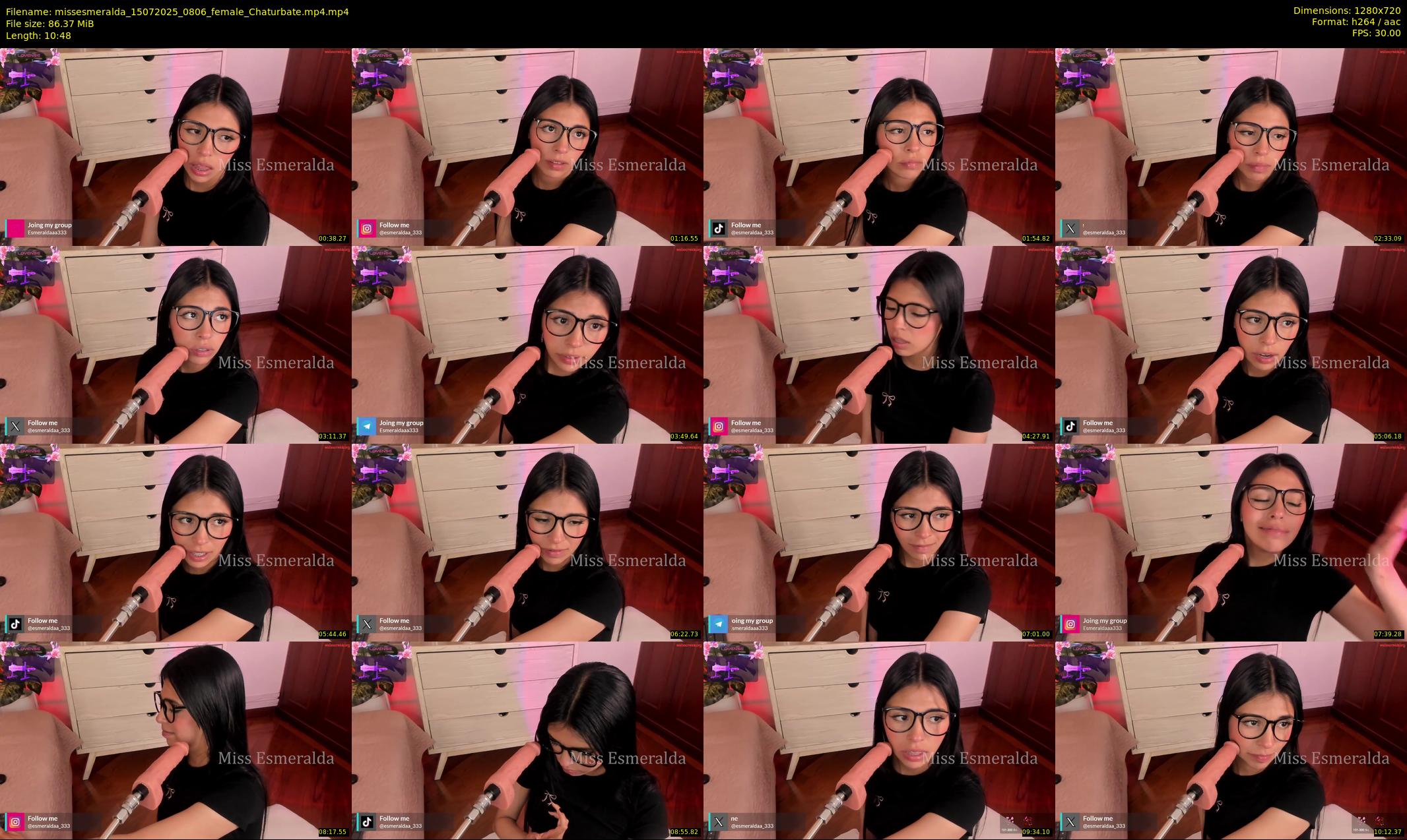 missesmeralda — 11 minute Chaturbate female cam show recording, 720p, Jul 15, 2025