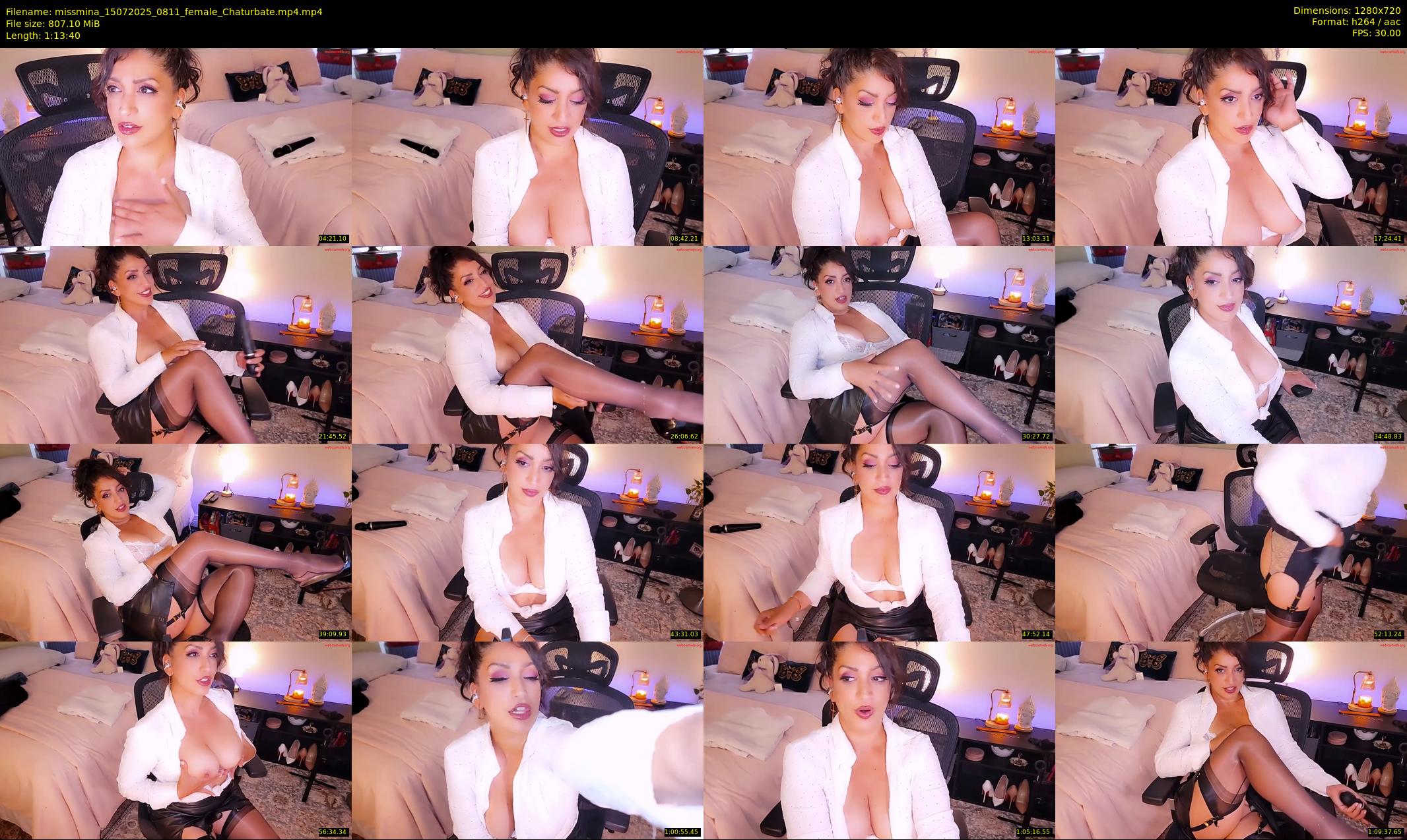 missmina — 74 minute Chaturbate female cam show recording, 720p, Jul 15, 2025