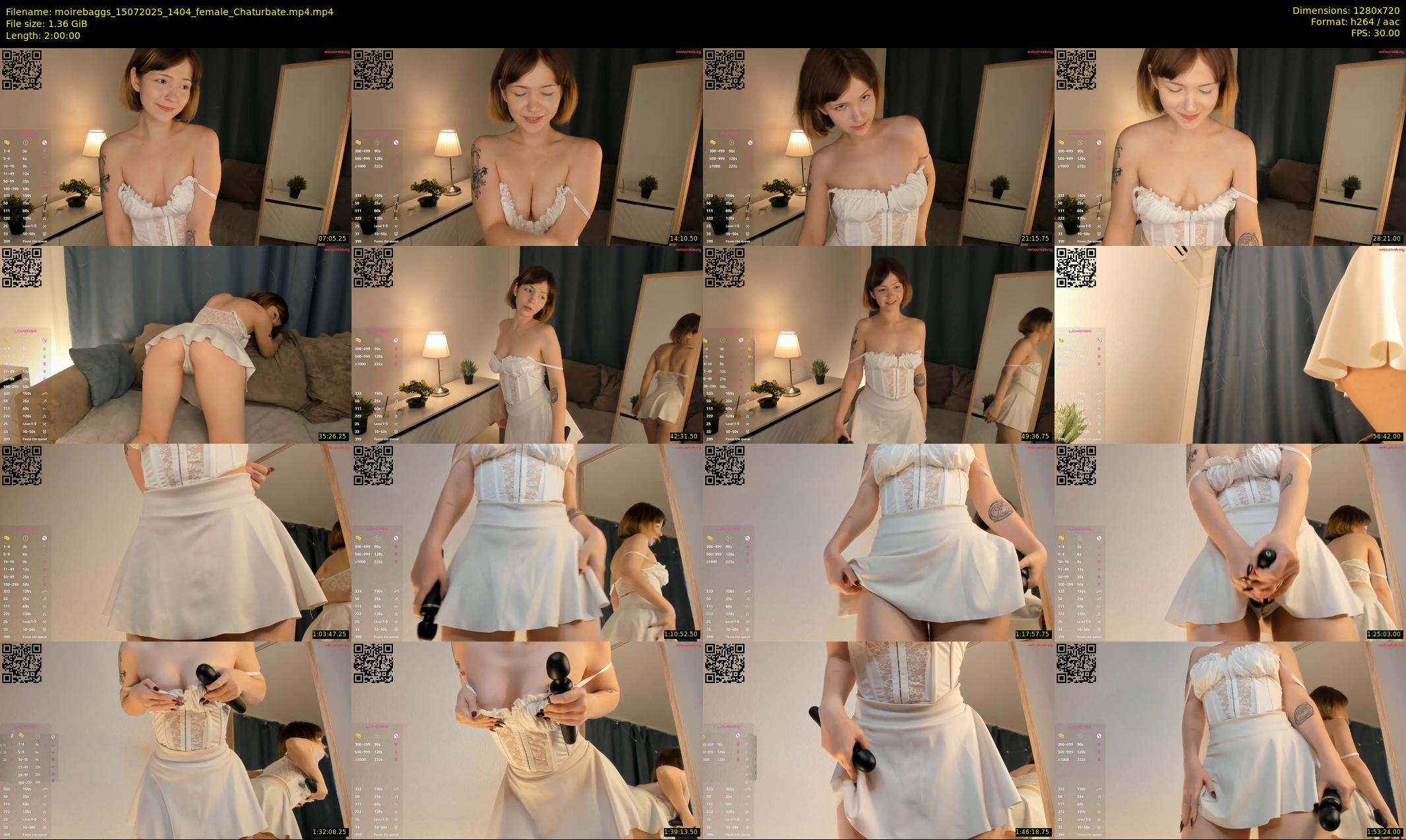 moirebaggs — 120 minute Chaturbate female cam show recording, 720p, Jul 15, 2025