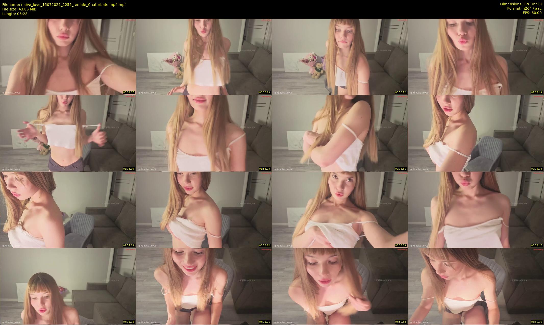 naive_love — 6 minute Chaturbate couple cam show recording, 720p, Jul 15, 2025