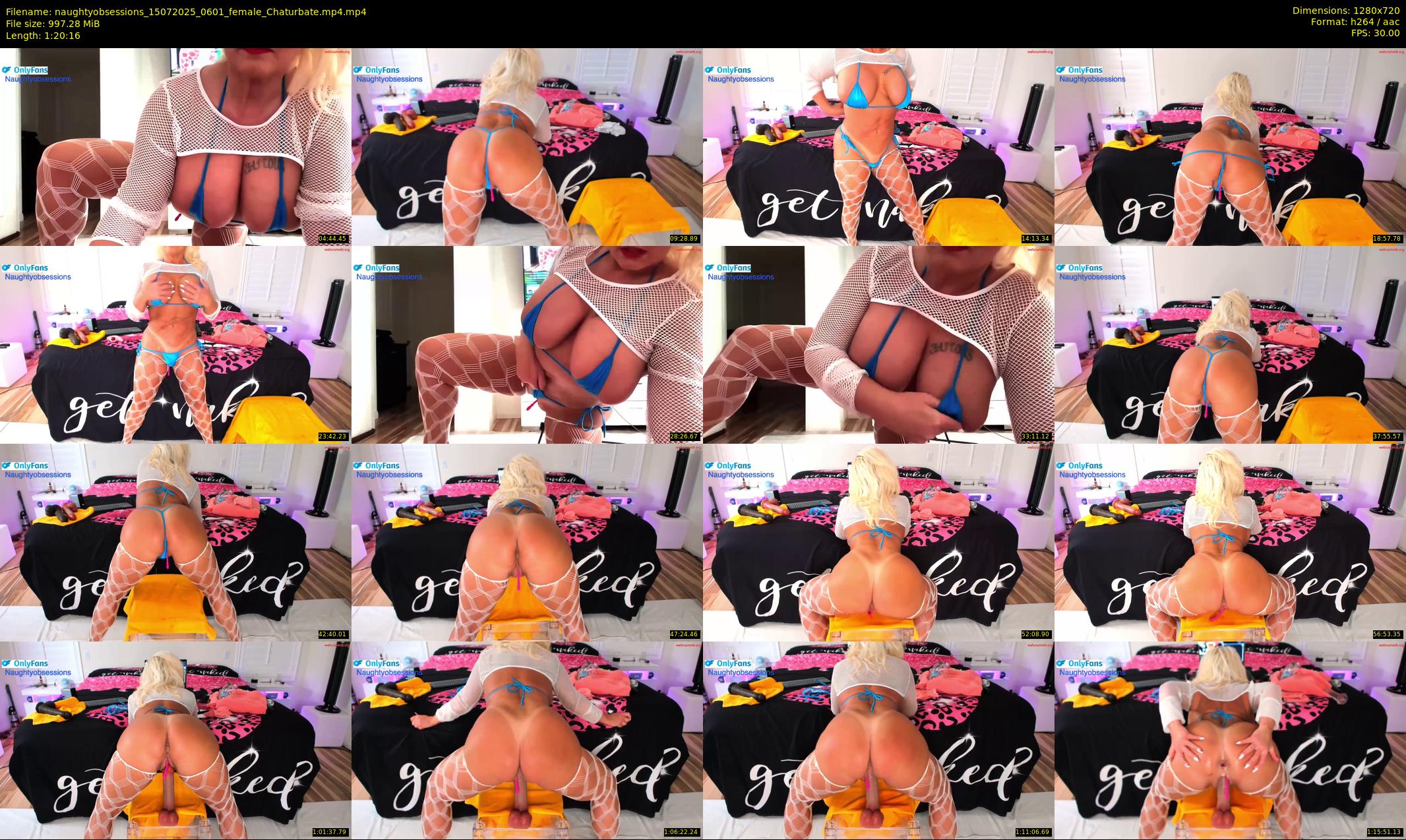 naughtyobsessions — 81 minute Chaturbate female cam show recording, 720p, Jul 15, 2025