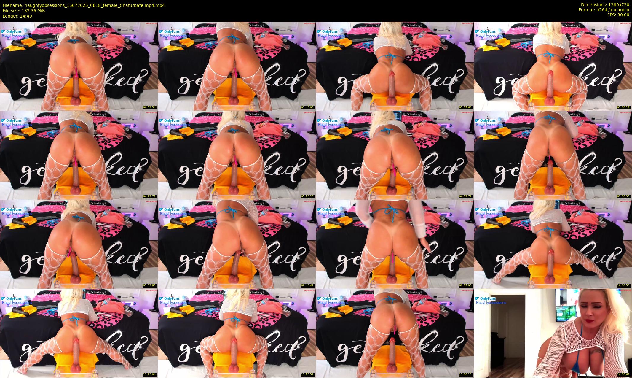 naughtyobsessions — 15 minute Chaturbate female cam show recording, 720p, Jul 15, 2025