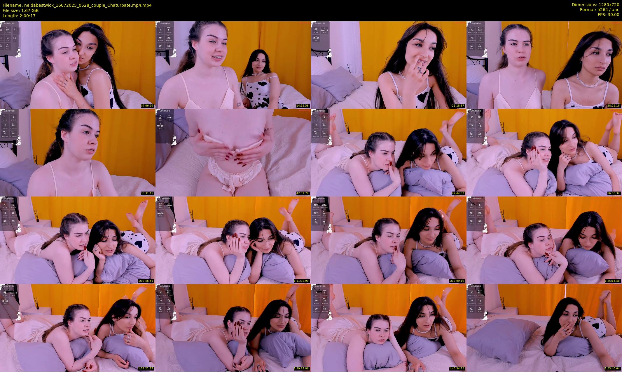 neldabestwick — 121 minute Chaturbate couple cam show recording, 720p, Jul 16, 2025