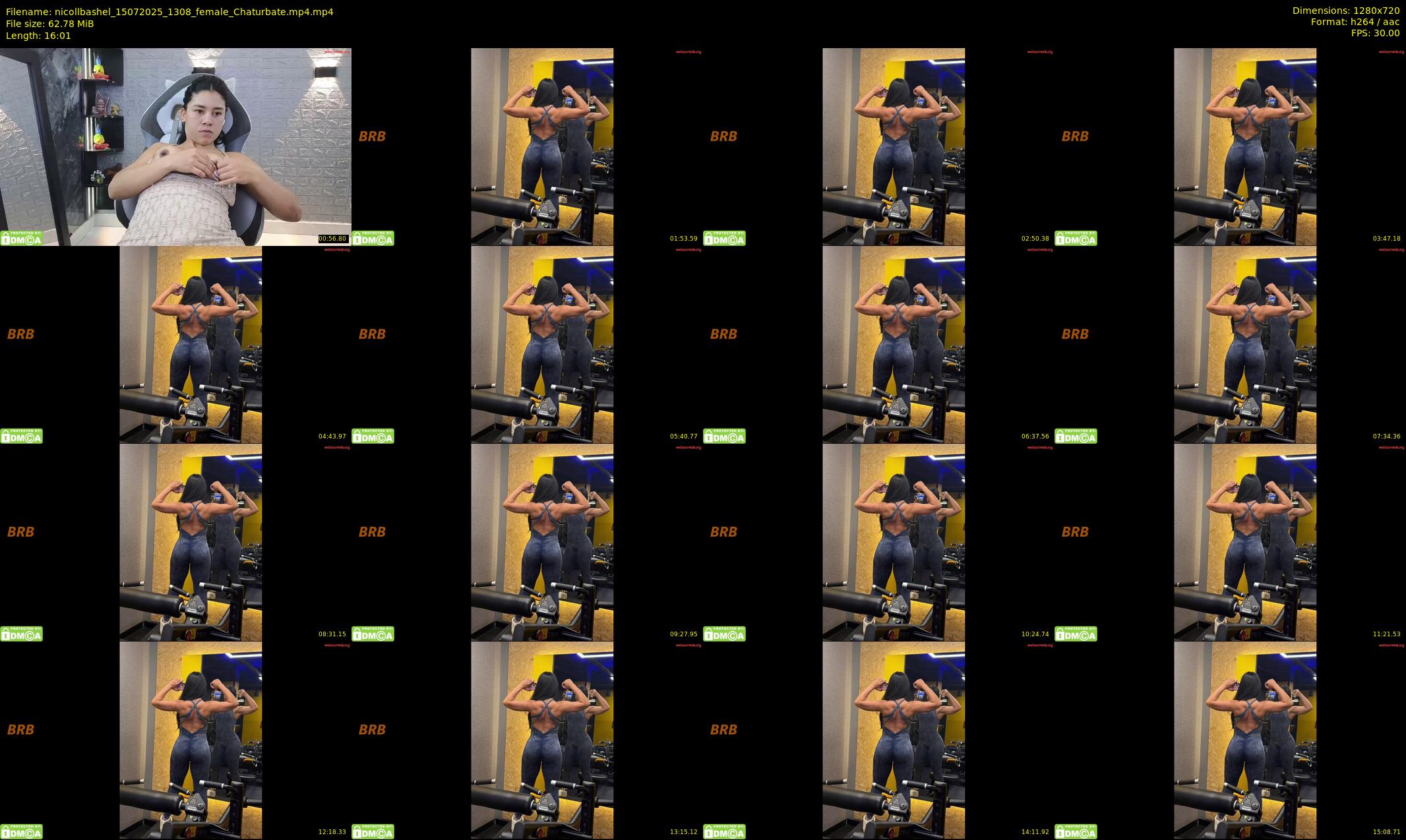 nicollbashel — 17 minute Chaturbate female cam show recording, 720p, Jul 15, 2025