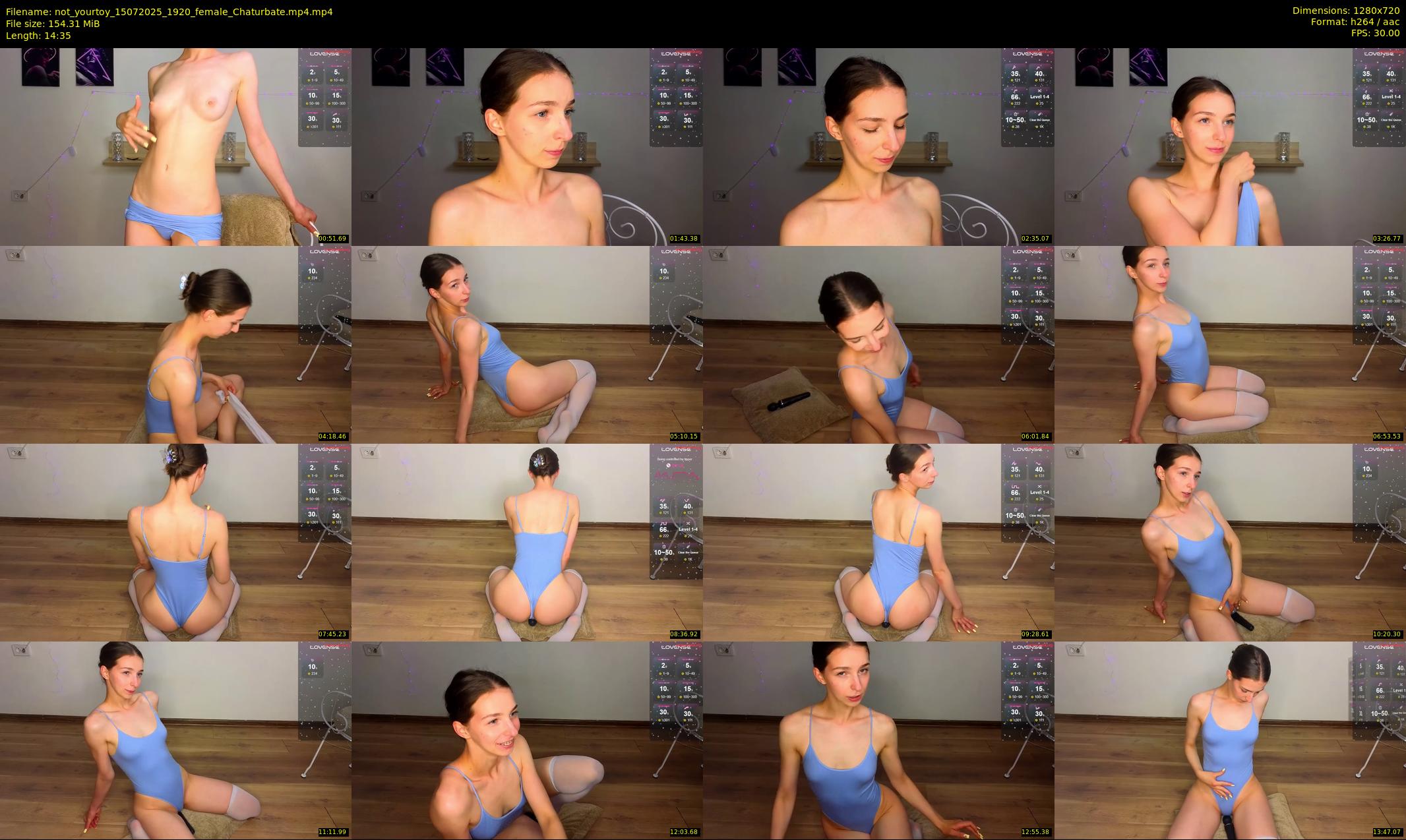 not_yourtoy — 15 minute Chaturbate female cam show recording, 720p, Jul 15, 2025