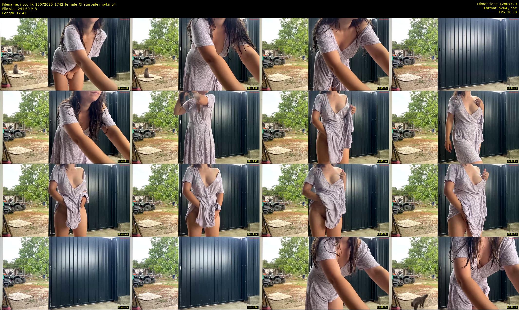 nyconik — 13 minute Chaturbate female cam show recording, 720p, Jul 15, 2025
