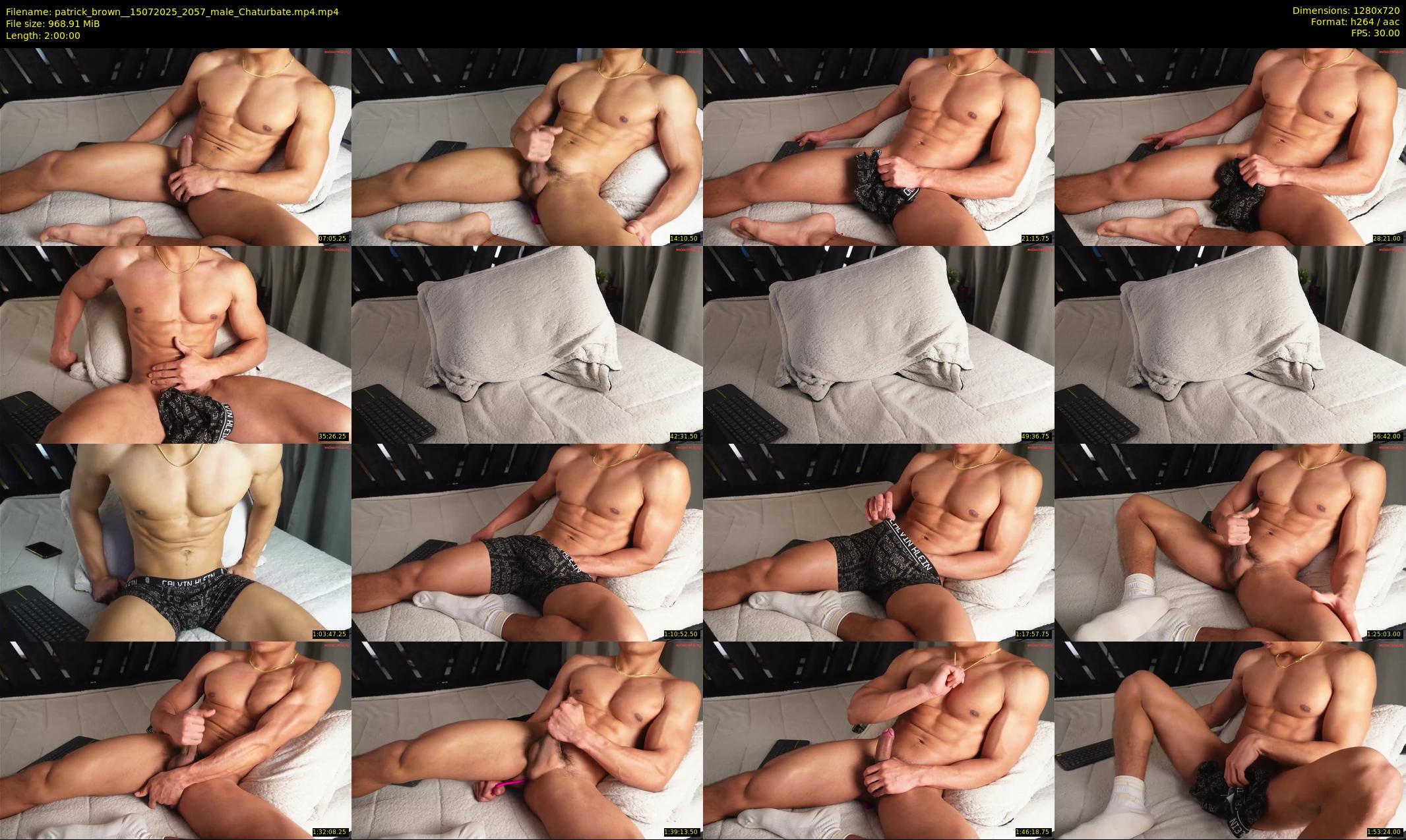 patrick_brown_ — 120 minute Chaturbate male cam show recording, 720p, Jul 15, 2025