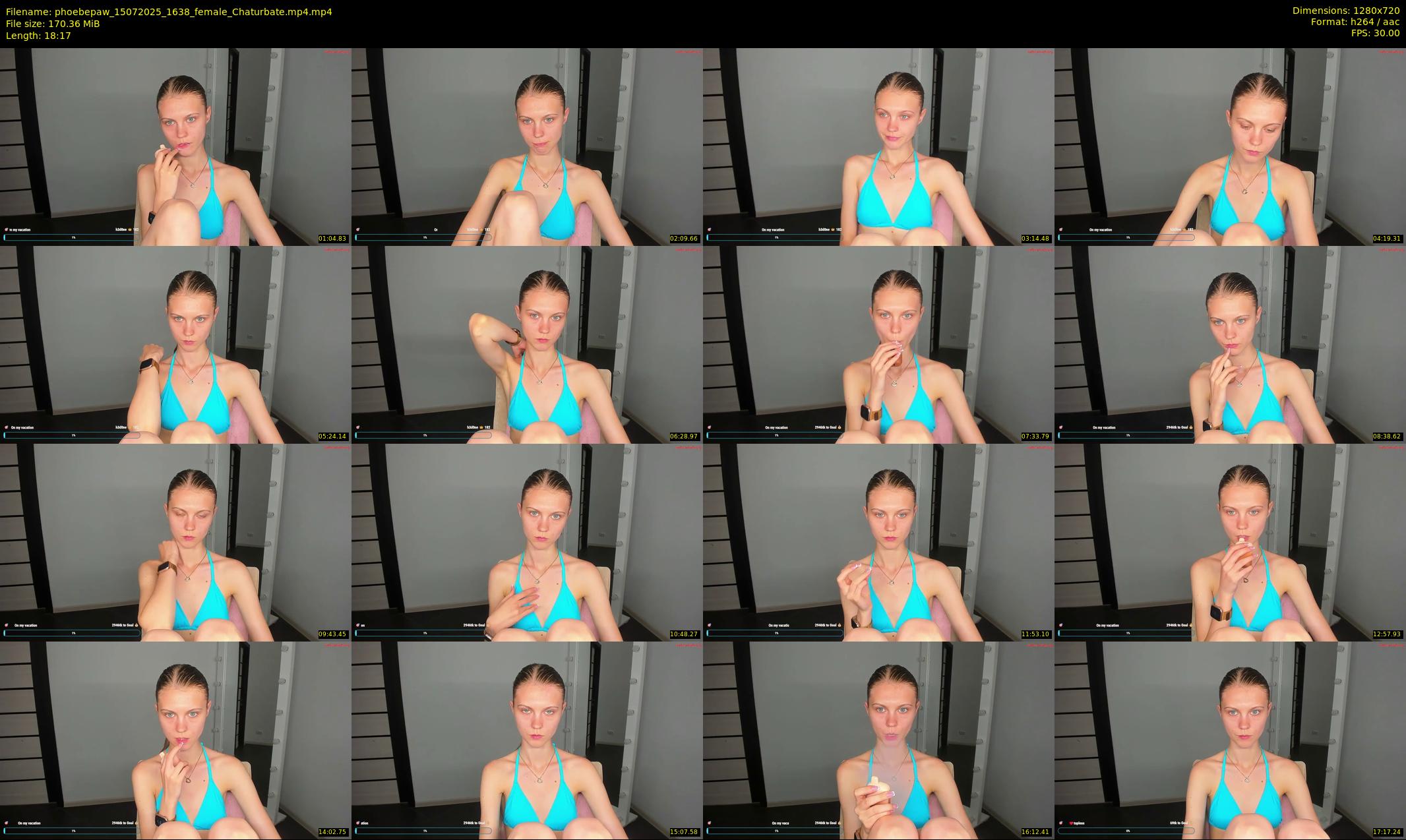 phoebepaw — 19 minute Chaturbate female cam show recording, 720p, Jul 15, 2025