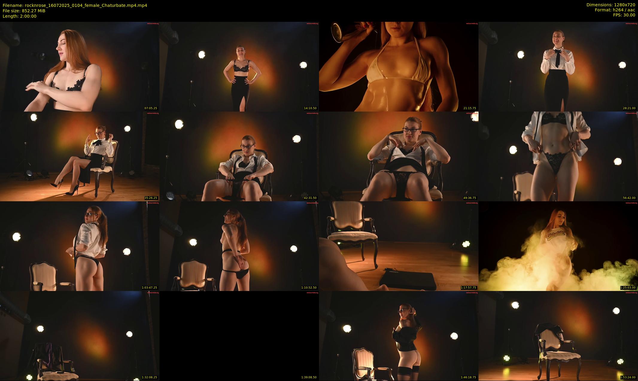 rocknrose — 120 minute Chaturbate female cam show recording, 720p, Jul 16, 2025