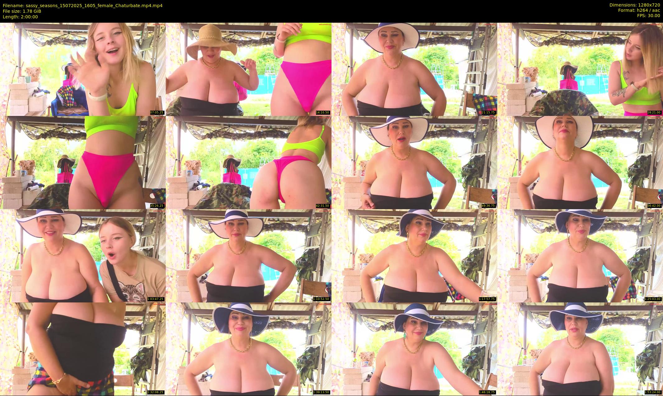 sassy_seasons — 120 minute Chaturbate couple cam show recording, 720p, Jul 15, 2025