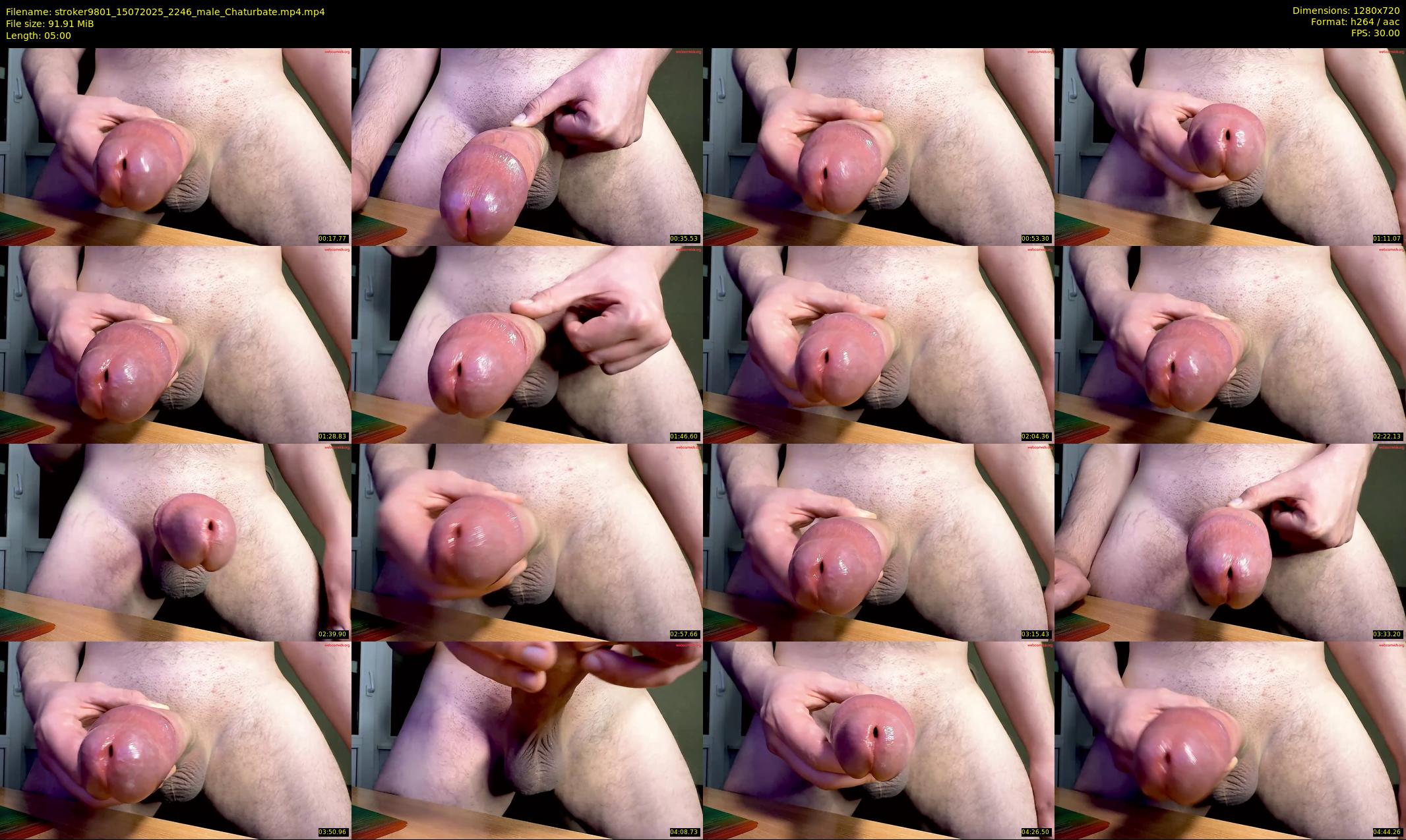 stroker9801 — 5 minute Chaturbate male cam show recording, 720p, Jul 15, 2025