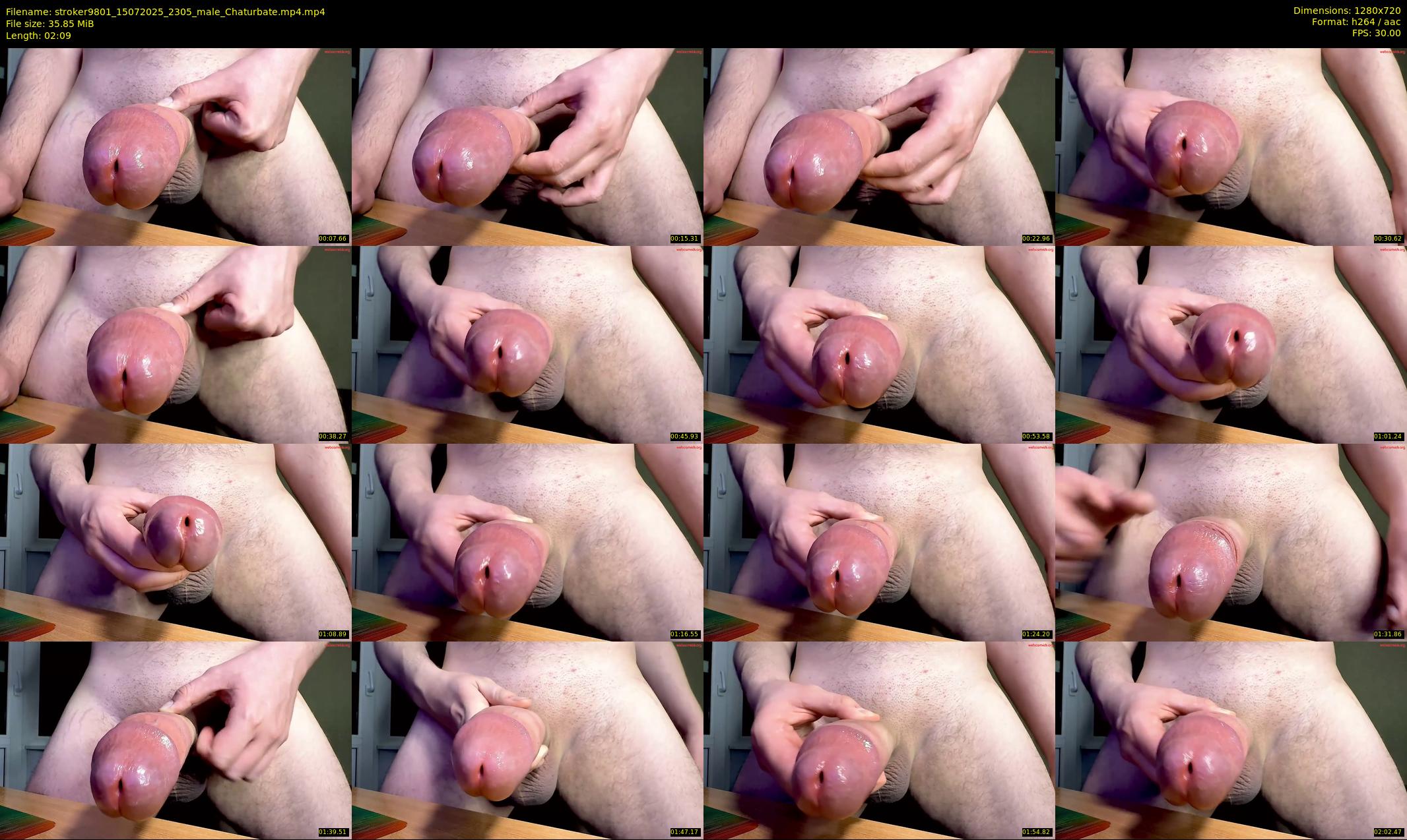 stroker9801 — 3 minute Chaturbate male cam show recording, 720p, Jul 15, 2025