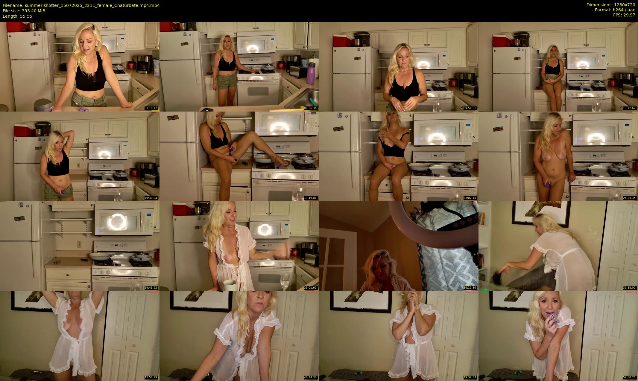 summerishotter — 56 minute Chaturbate female cam show recording, 720p, Jul 15, 2025