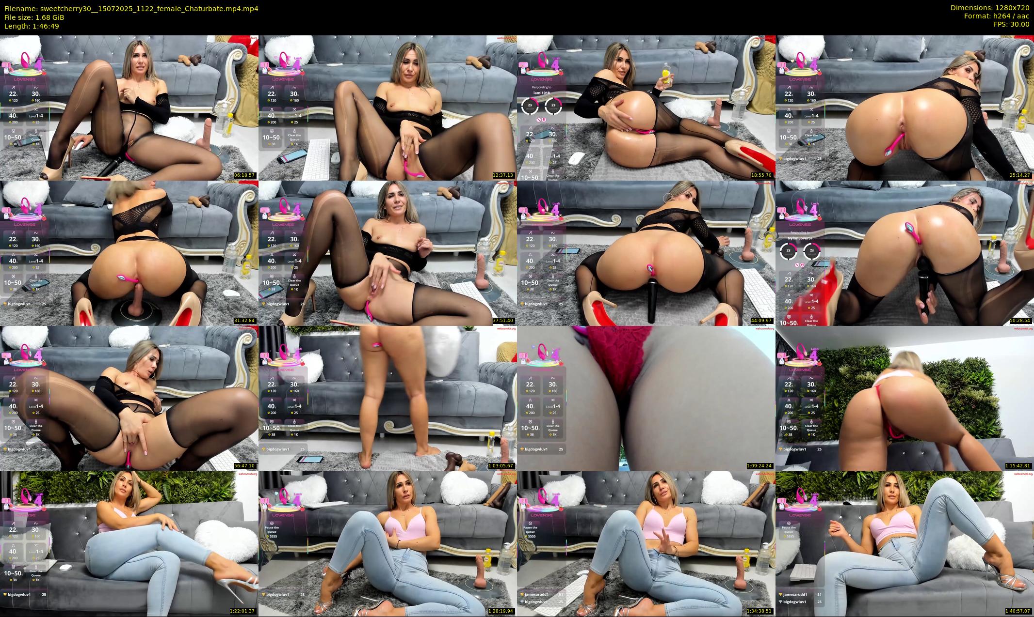 sweetcherry30_ — 107 minute Chaturbate female cam show recording, 720p, Jul 15, 2025