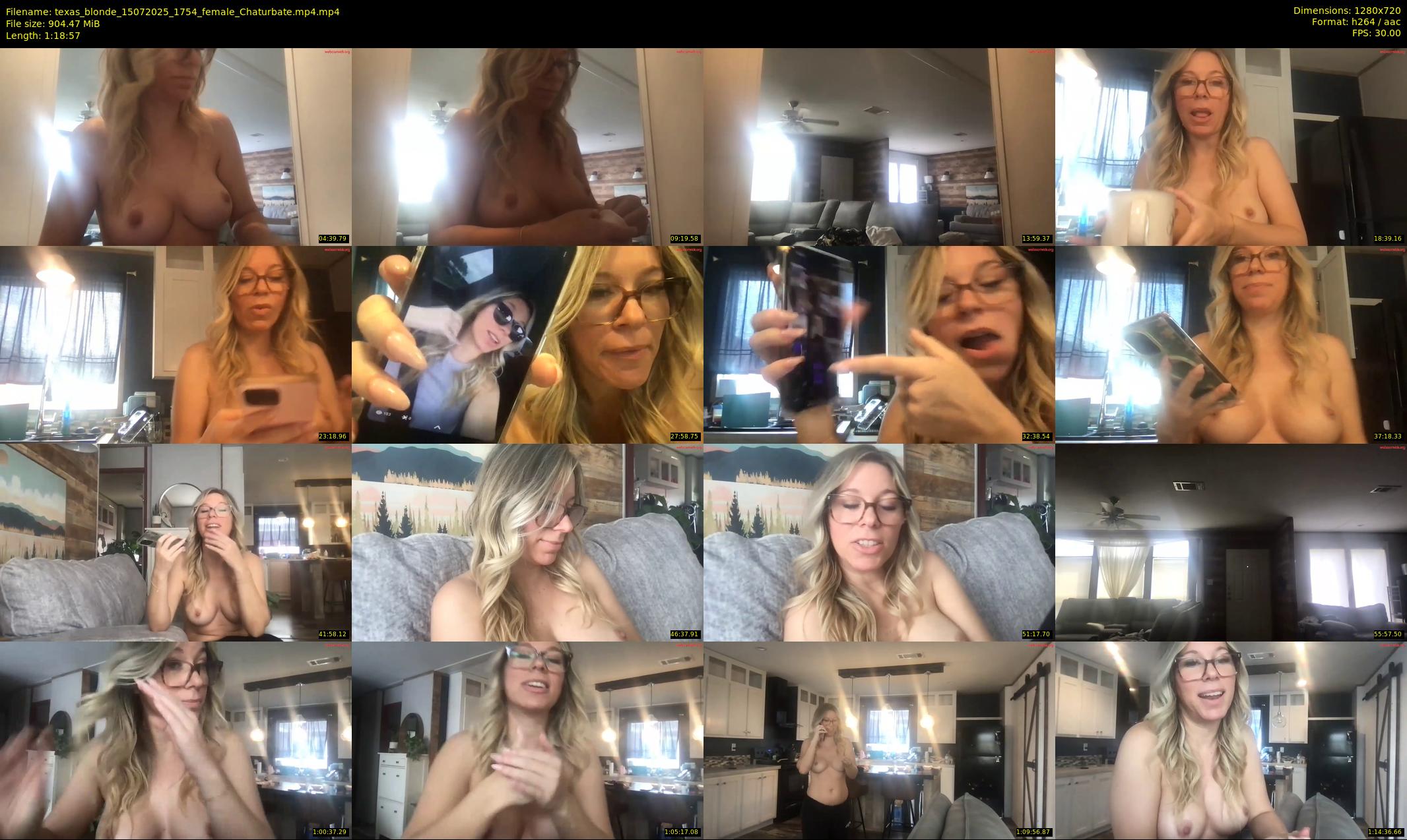 texas_blonde — 79 minute Chaturbate female cam show recording, 720p, Jul 15, 2025