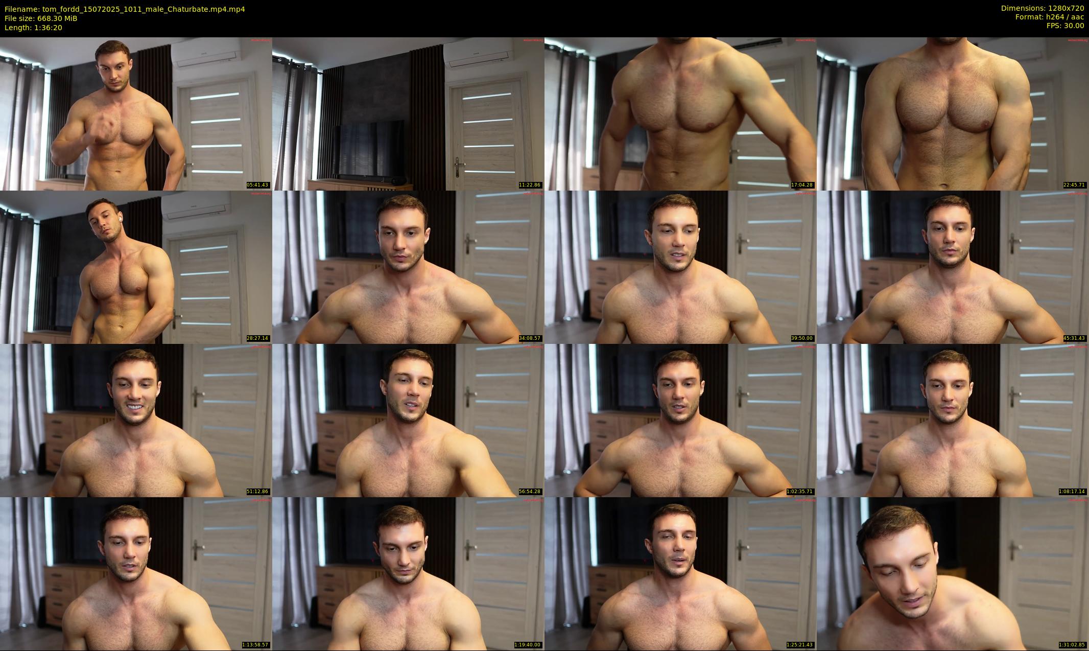tom_fordd — 97 minute Chaturbate male cam show recording, 720p, Jul 15, 2025