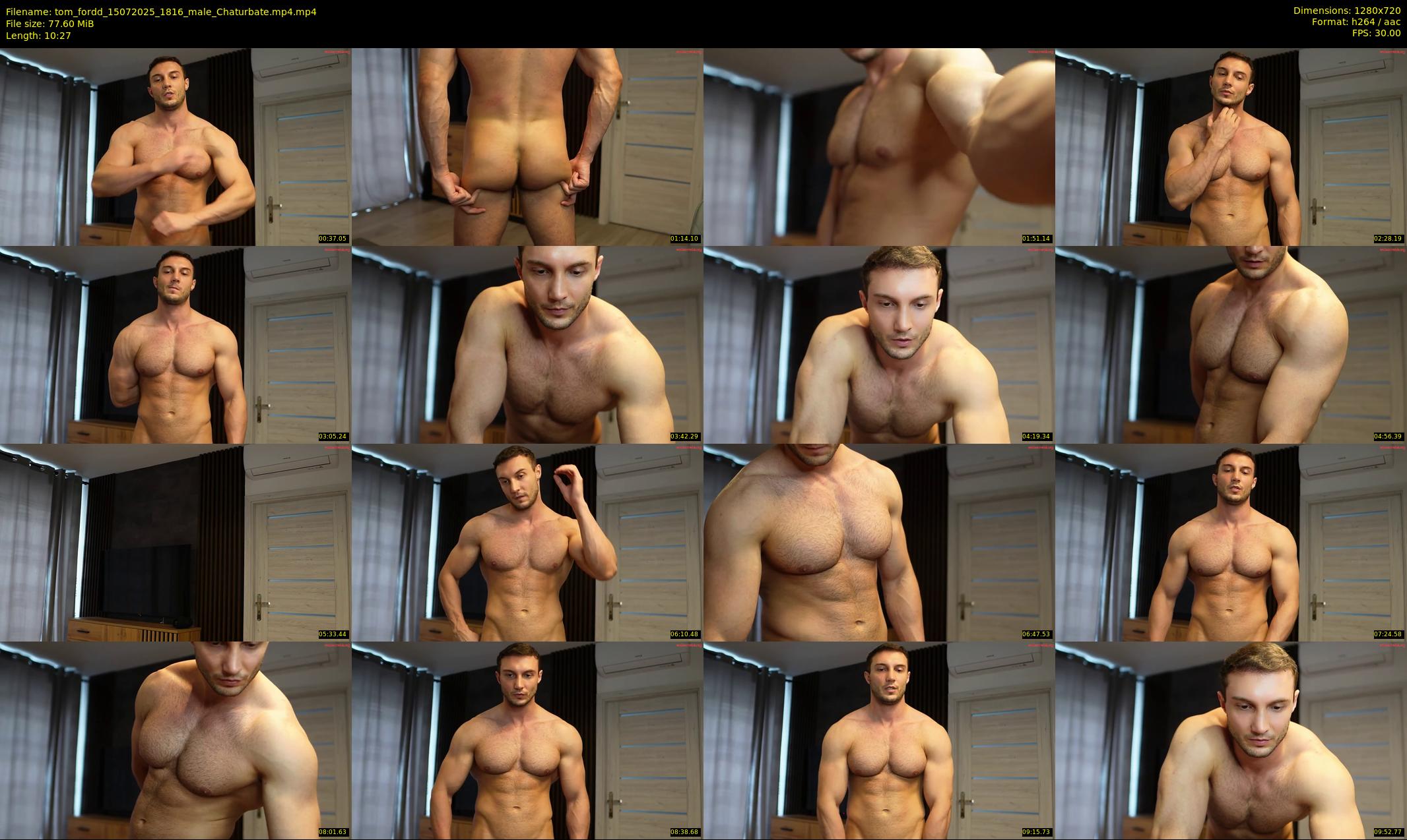 tom_fordd — 11 minute Chaturbate male cam show recording, 720p, Jul 15, 2025