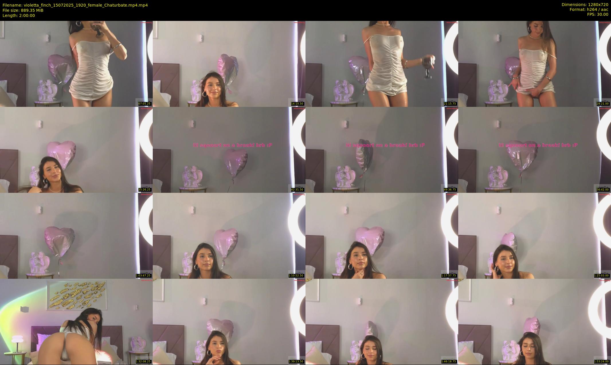 violetta_finch — 120 minute Chaturbate female cam show recording, 720p, Jul 15, 2025