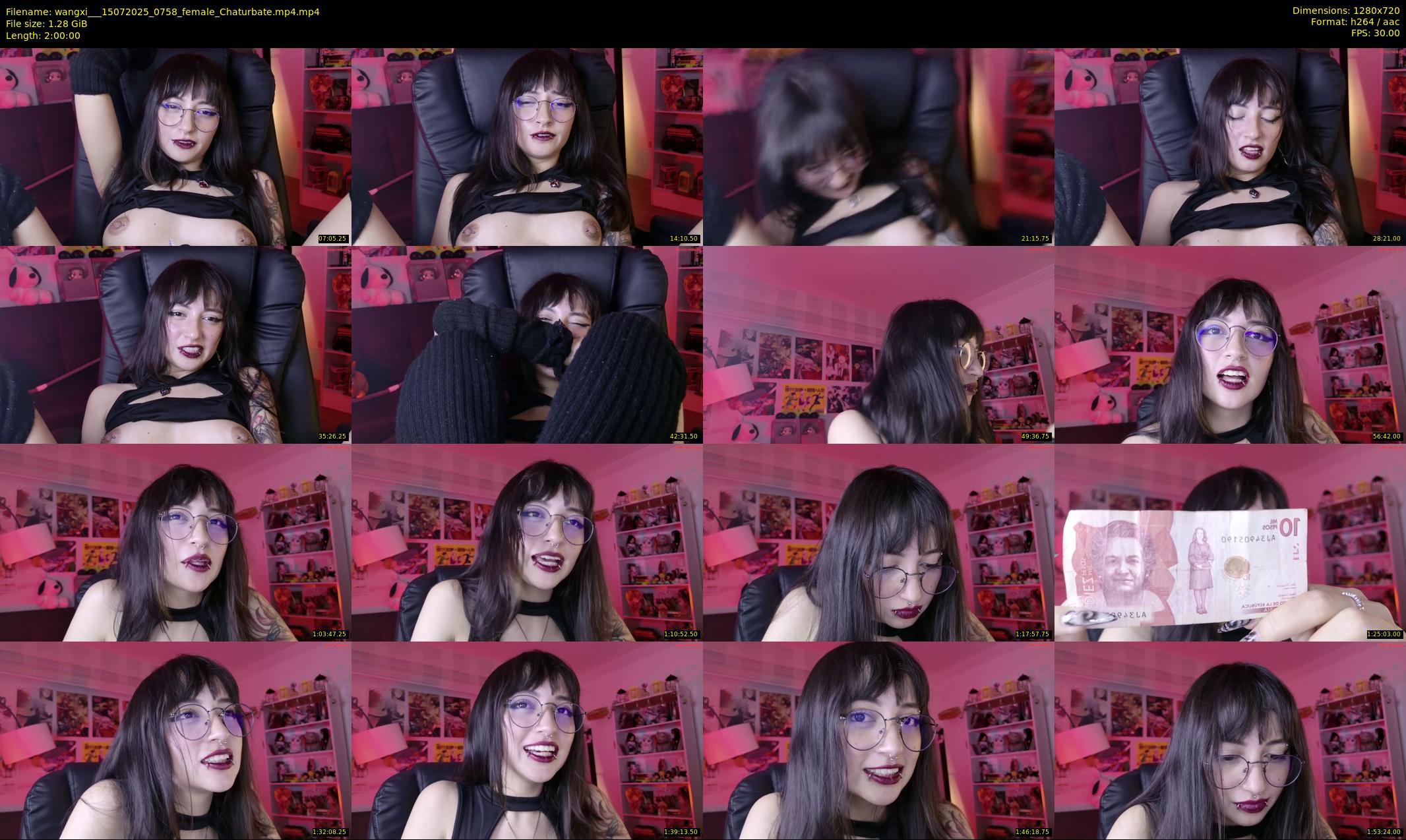 wangxi__ — 120 minute Chaturbate female cam show recording, 720p, Jul 15, 2025