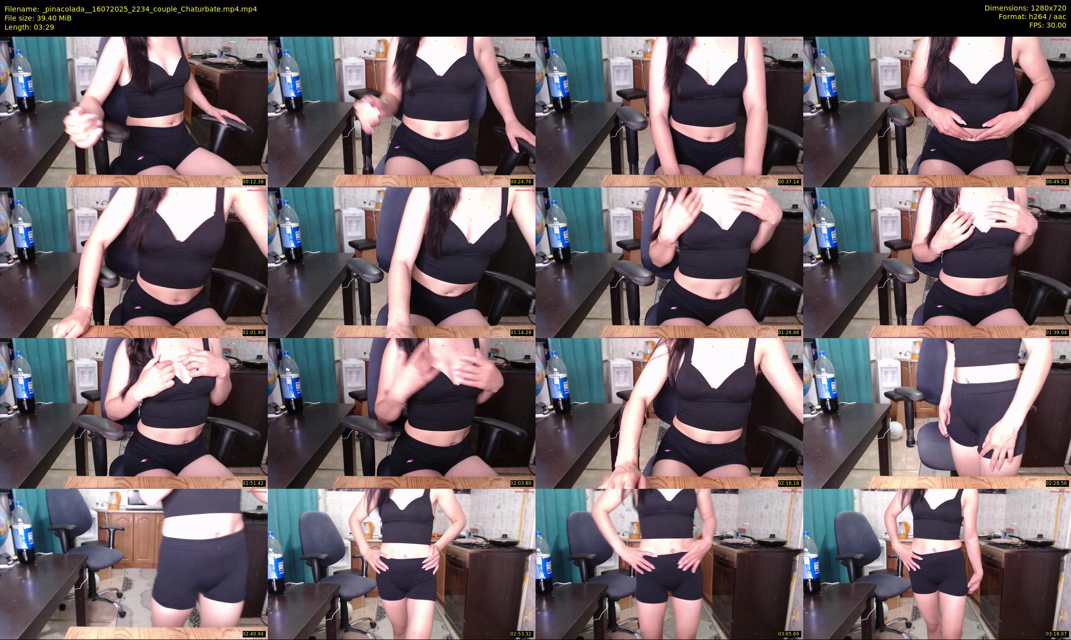 _pinacolada_ — 4 minute Chaturbate couple cam show recording, 720p, Jul 16, 2025